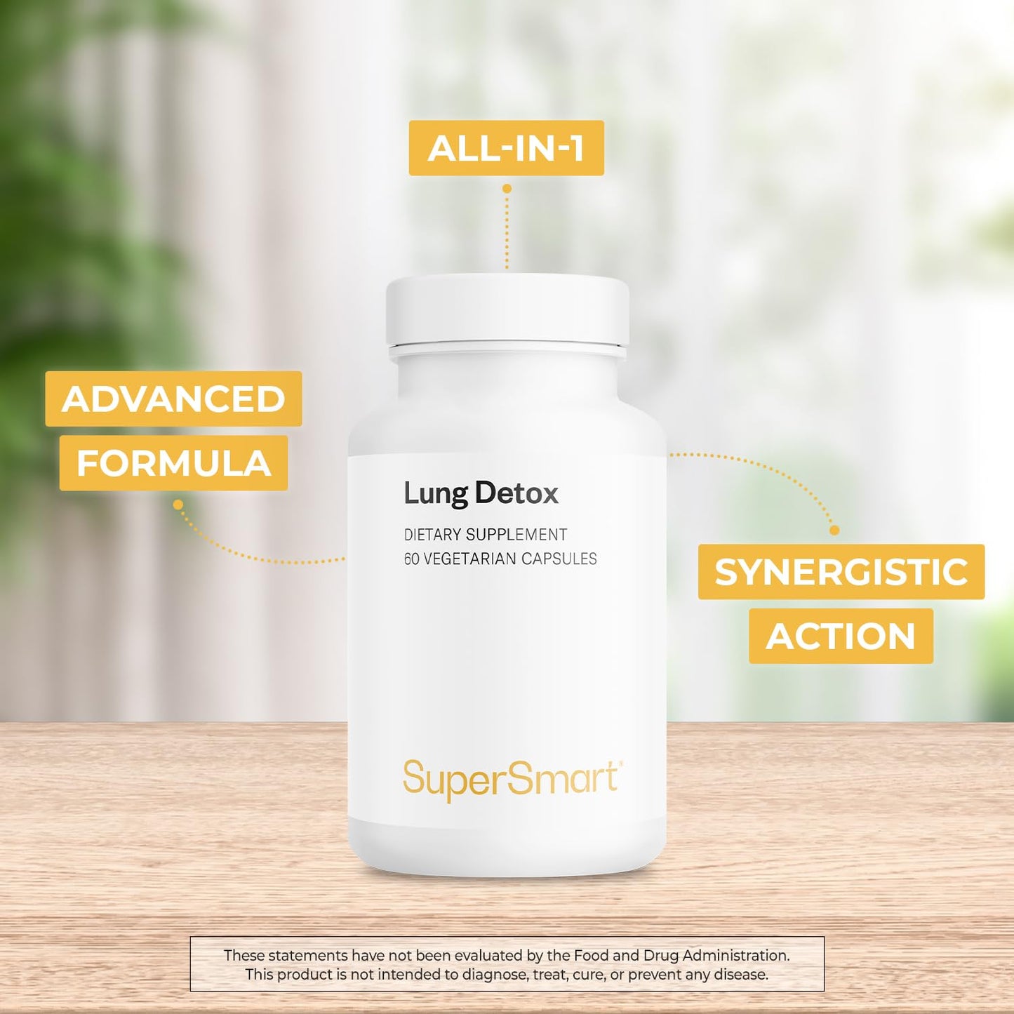 Supersmart Lung Detox (Advanced Formula) Capsules 60