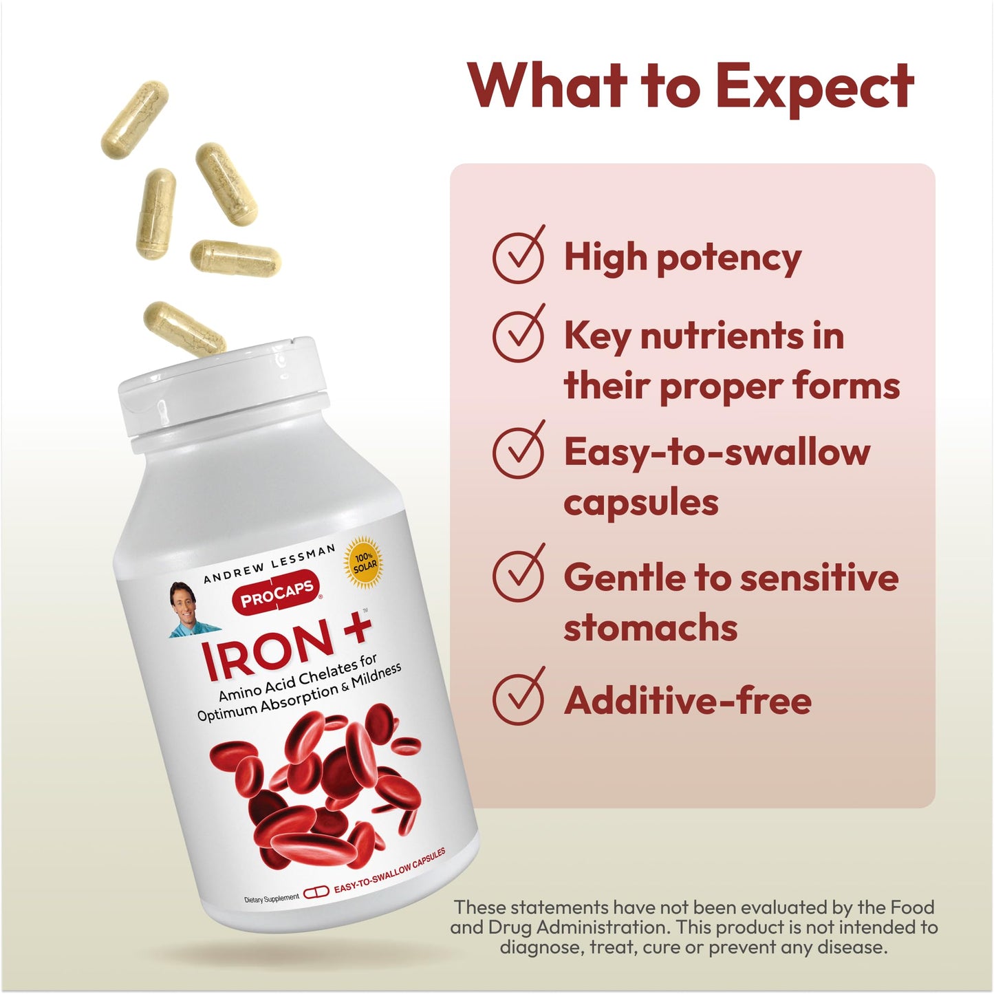ANDREW LESSMAN Iron Plus 360 Capsules