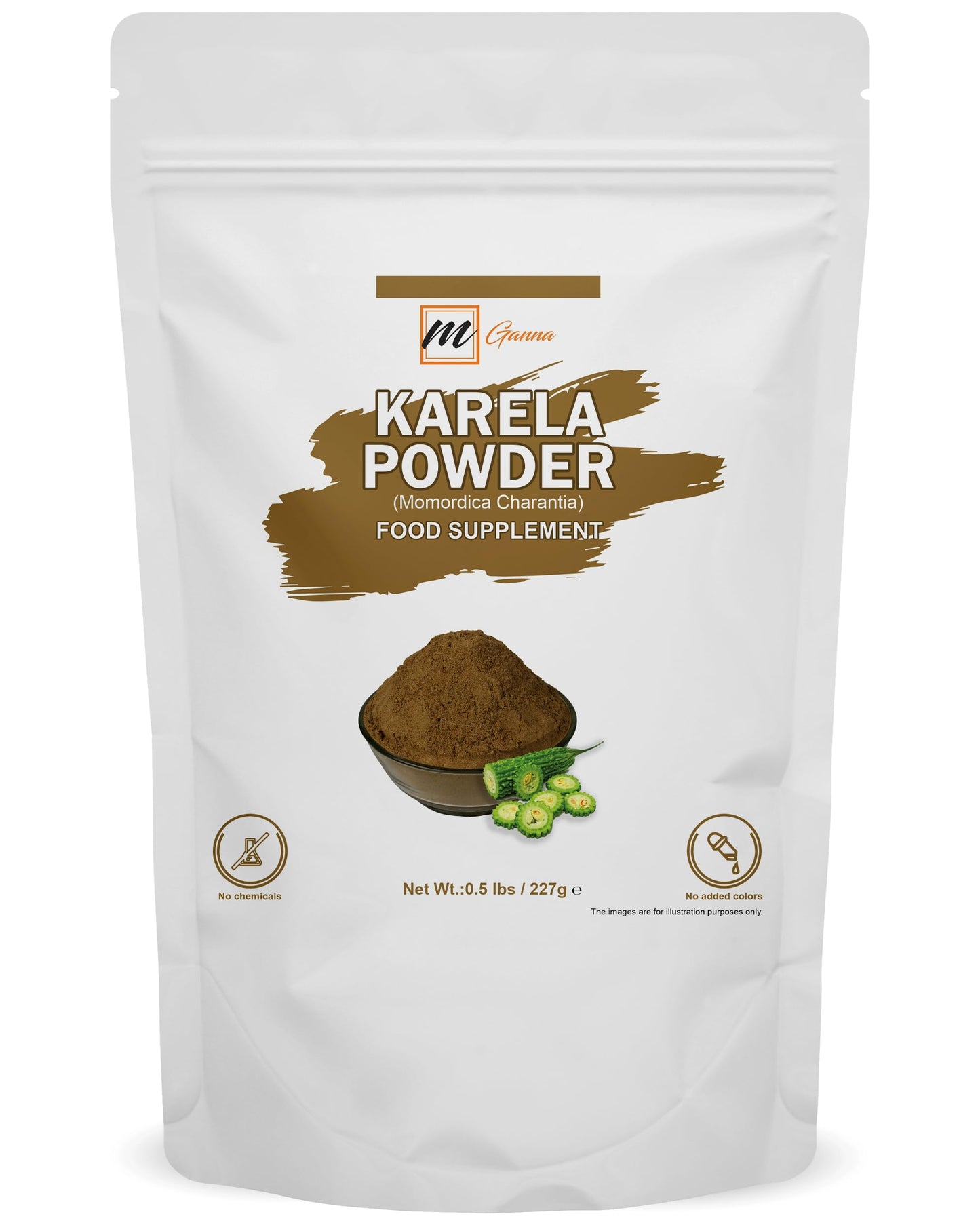 mGanna Bitter Melon Powder, 8.01 Ounce