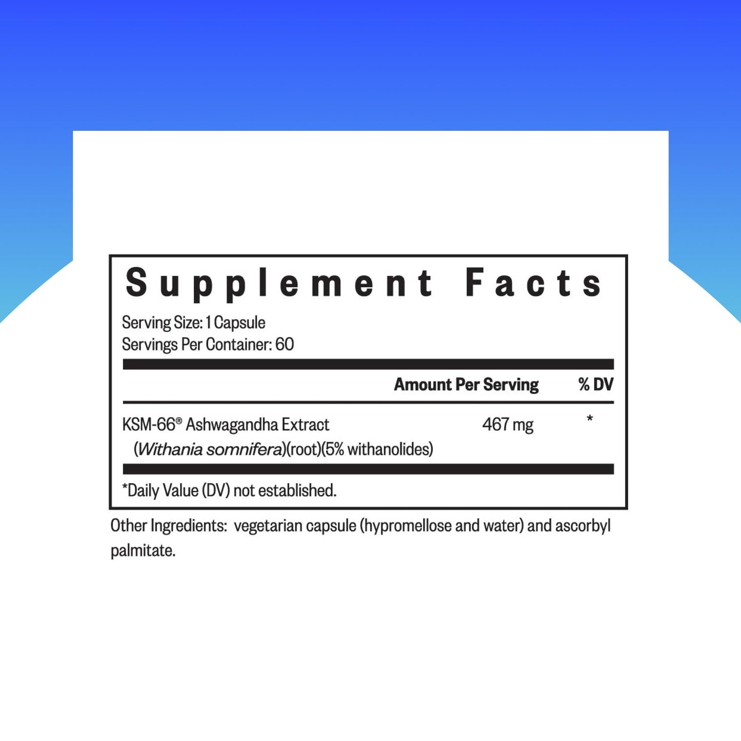 Seeking Health Ashwagandha Capsule 60 Count
