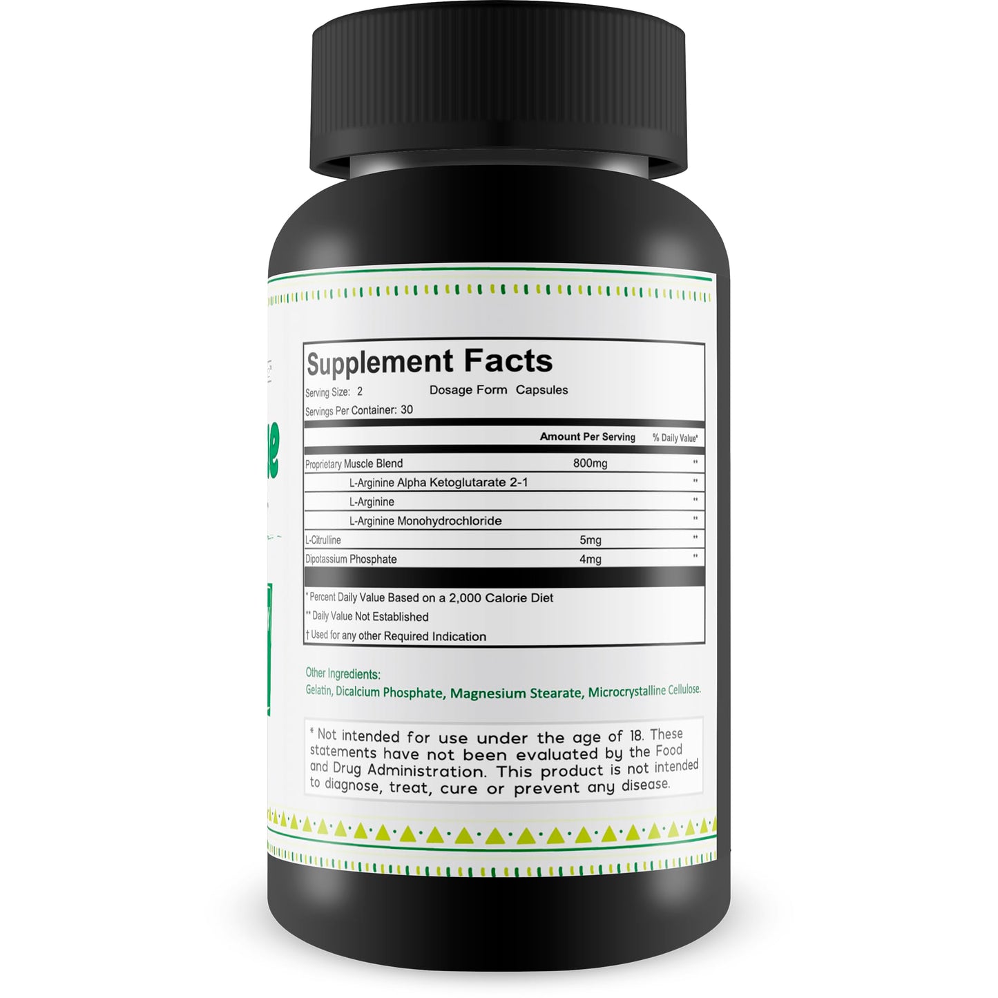 Happy Health Marketplace African Algae Blood Flow Capsule, 60 Count