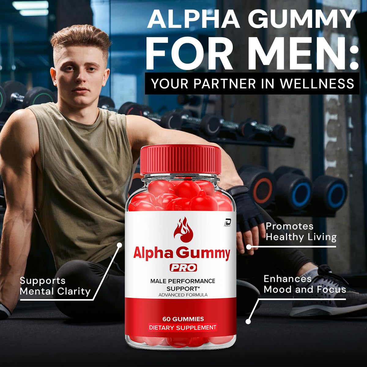 Indelo Alpha Gummy PRO Multivitamin Gummies 180 Gummies