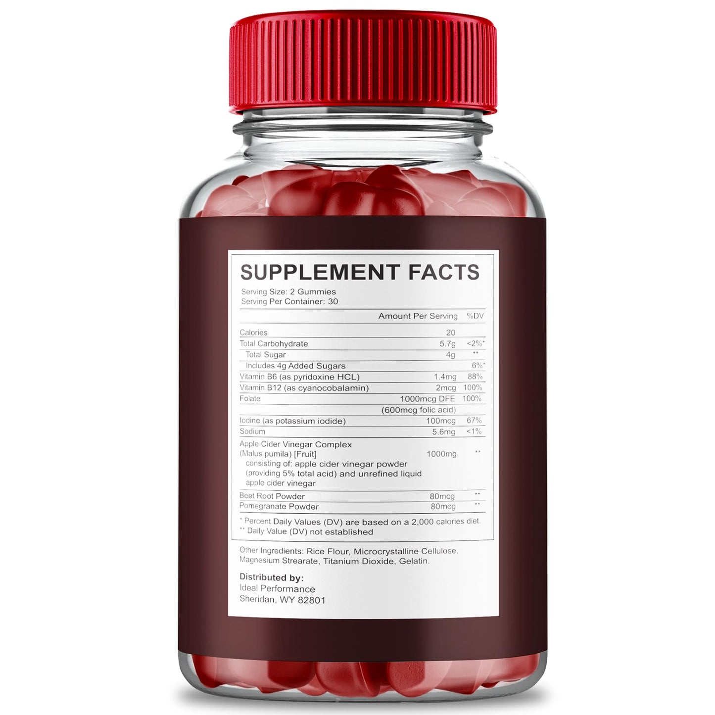 Ideal Performance Teniva Gummies 300 Count