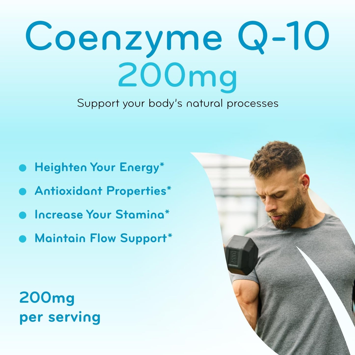 Clear Formulas CoQ10 200mg Capsule, 400 Count