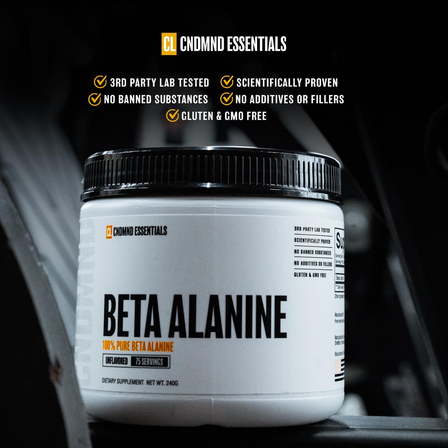 CONDEMNED Labz 100% Pure Beta-Alanine Powder, 1 Ounce