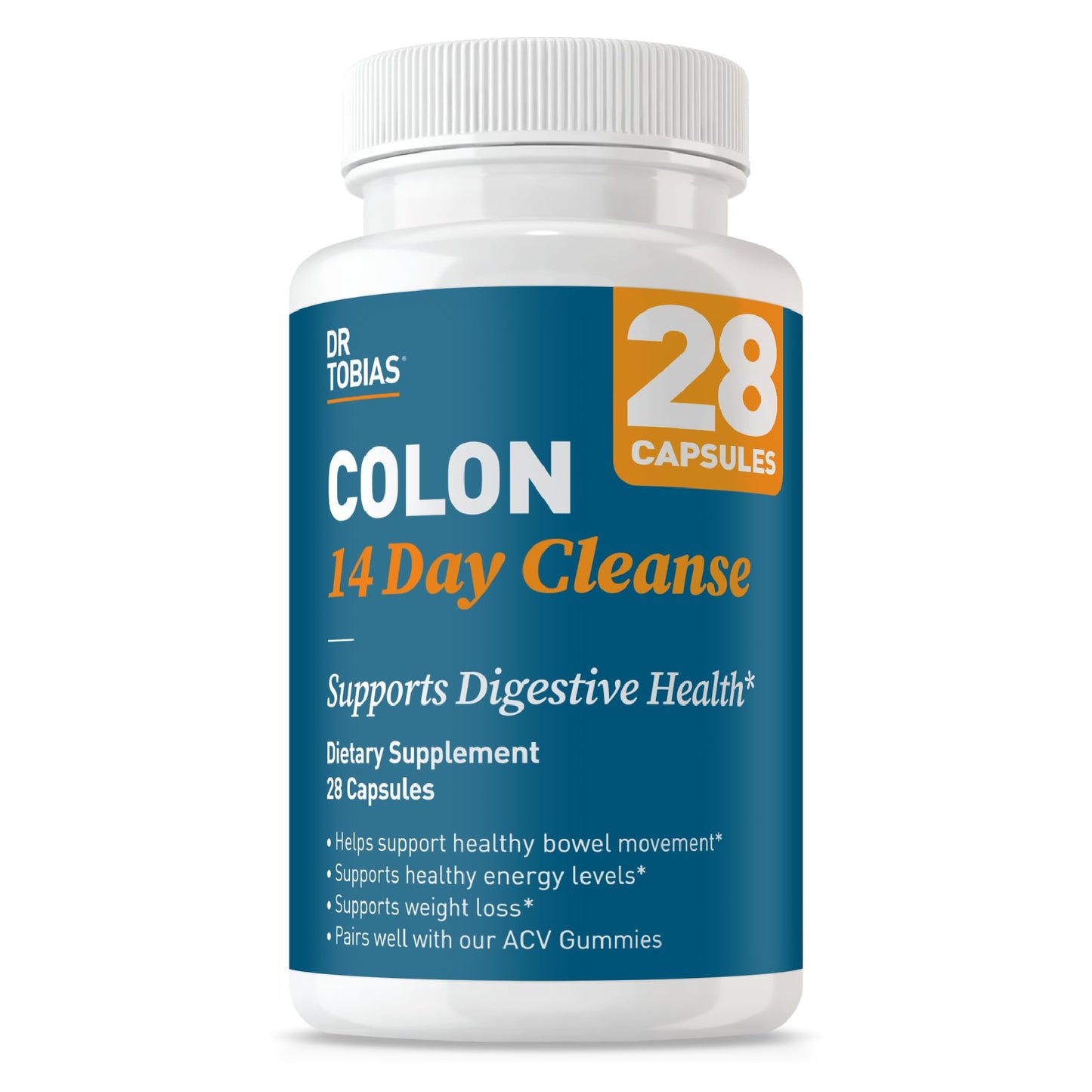 Dr. Tobias Colon Cleanse Capsules, 28 Count
