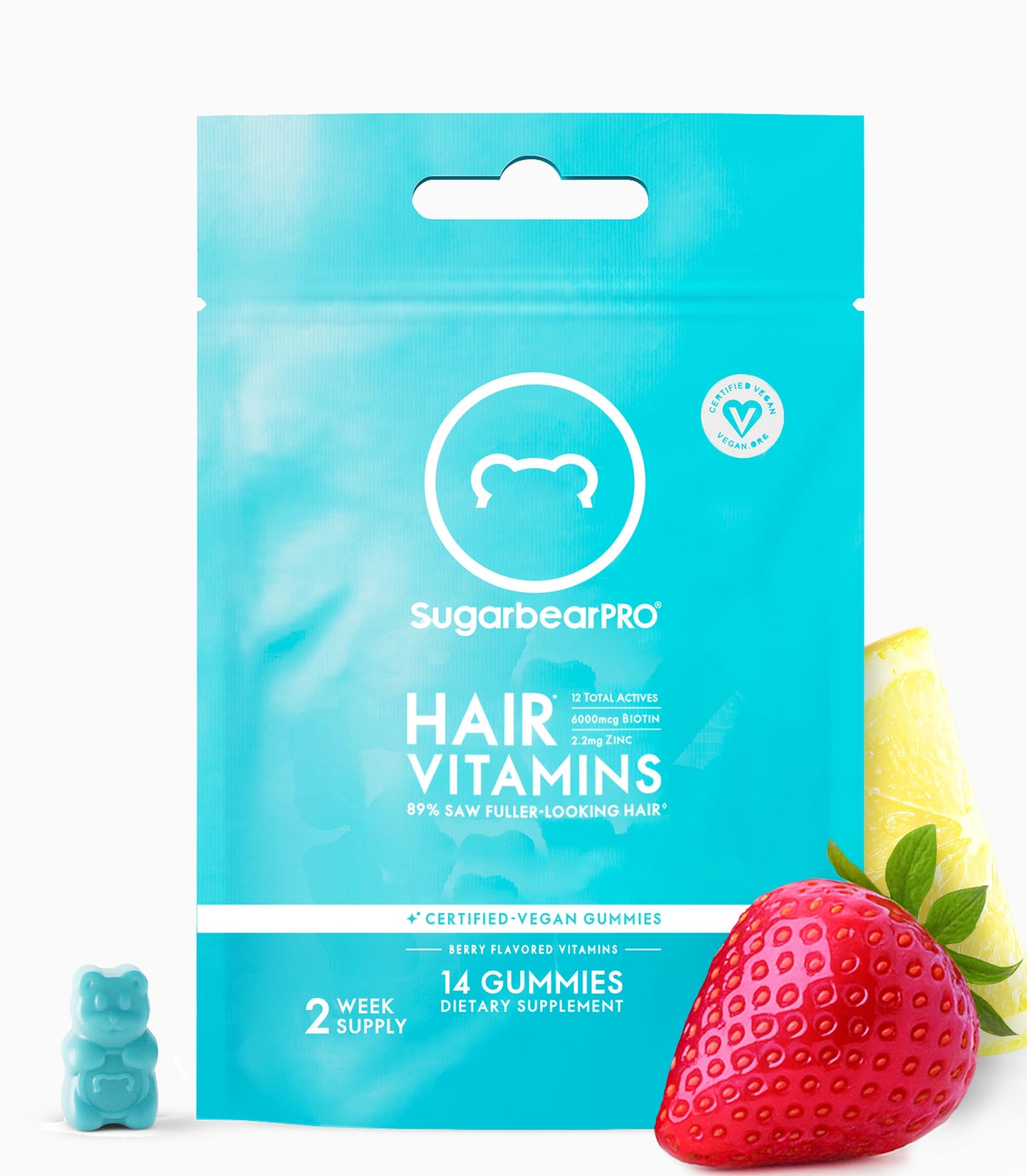 SugarBearHair SugarbearPRO Hair Vitamin Gummy 14 Gummies