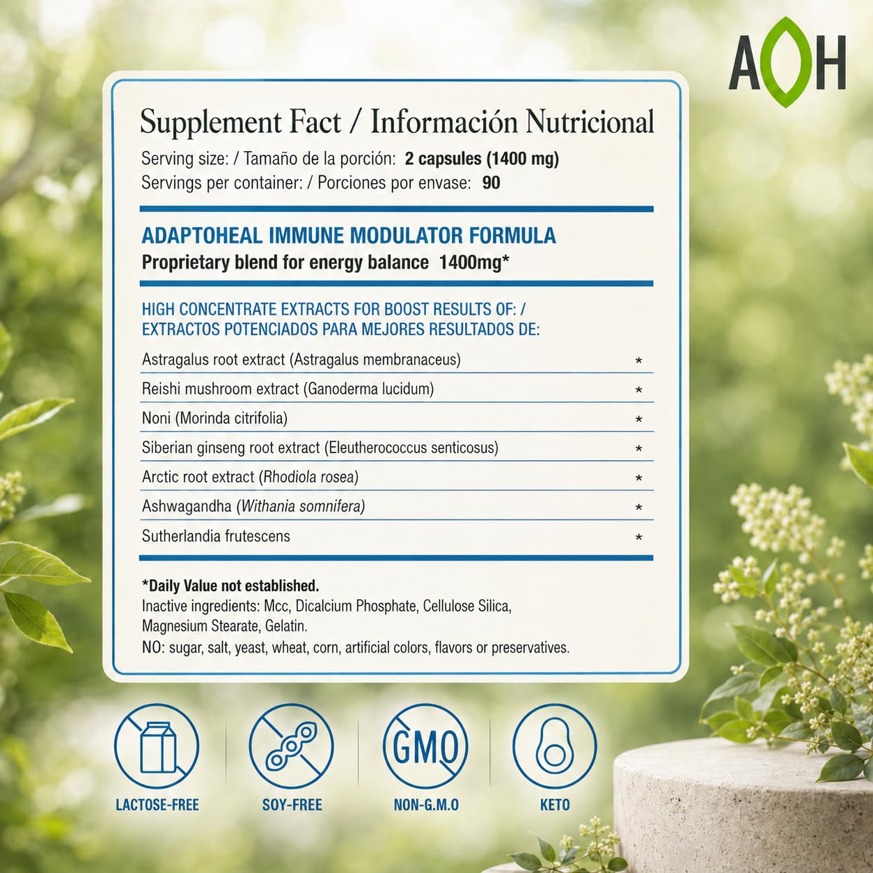 ADAPTOHEAL Immodulator Capsule 180 Count
