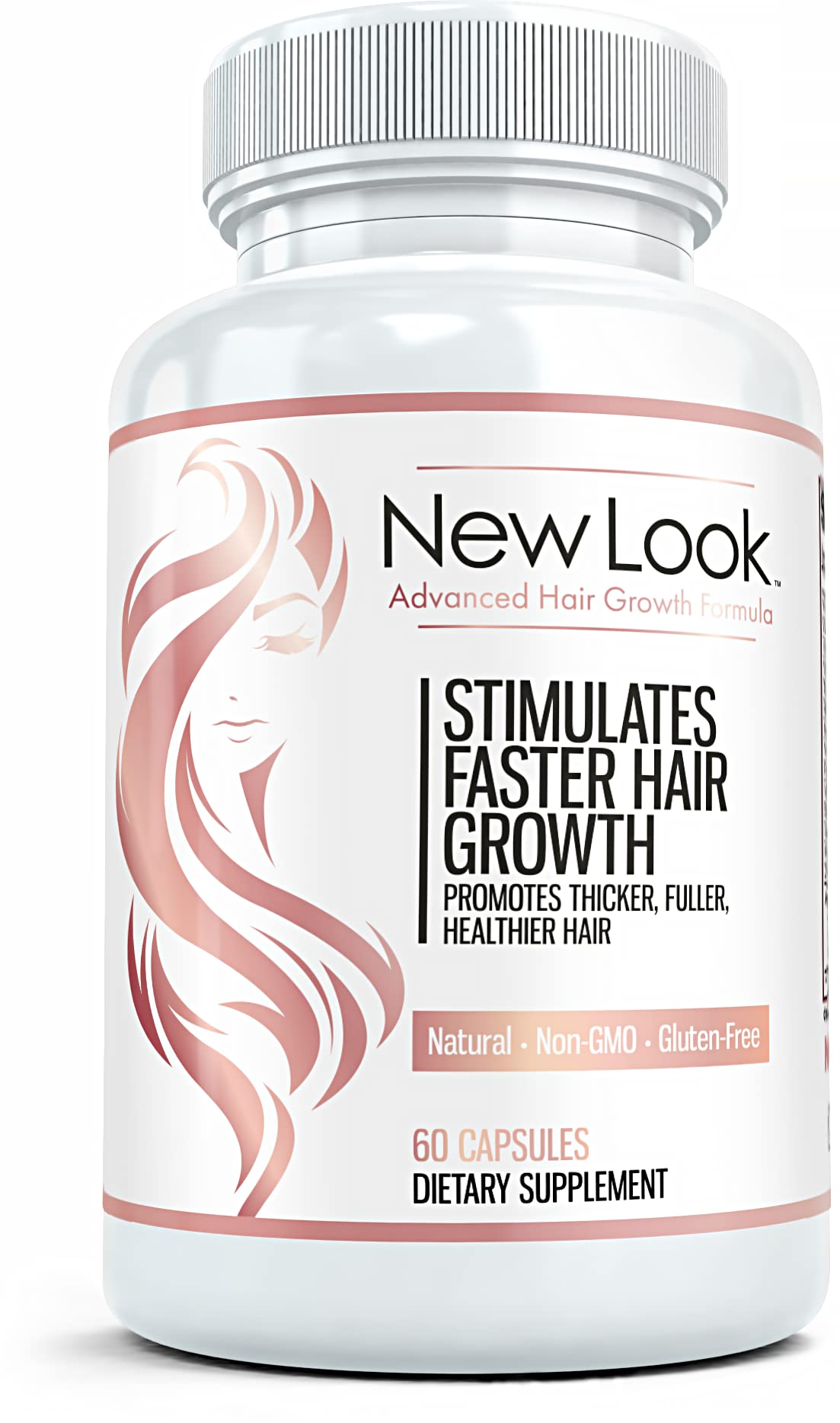 Vivid Health Nutrition Hair Growth Support Vitamins for Women and Men Capsules, 60 Capsules