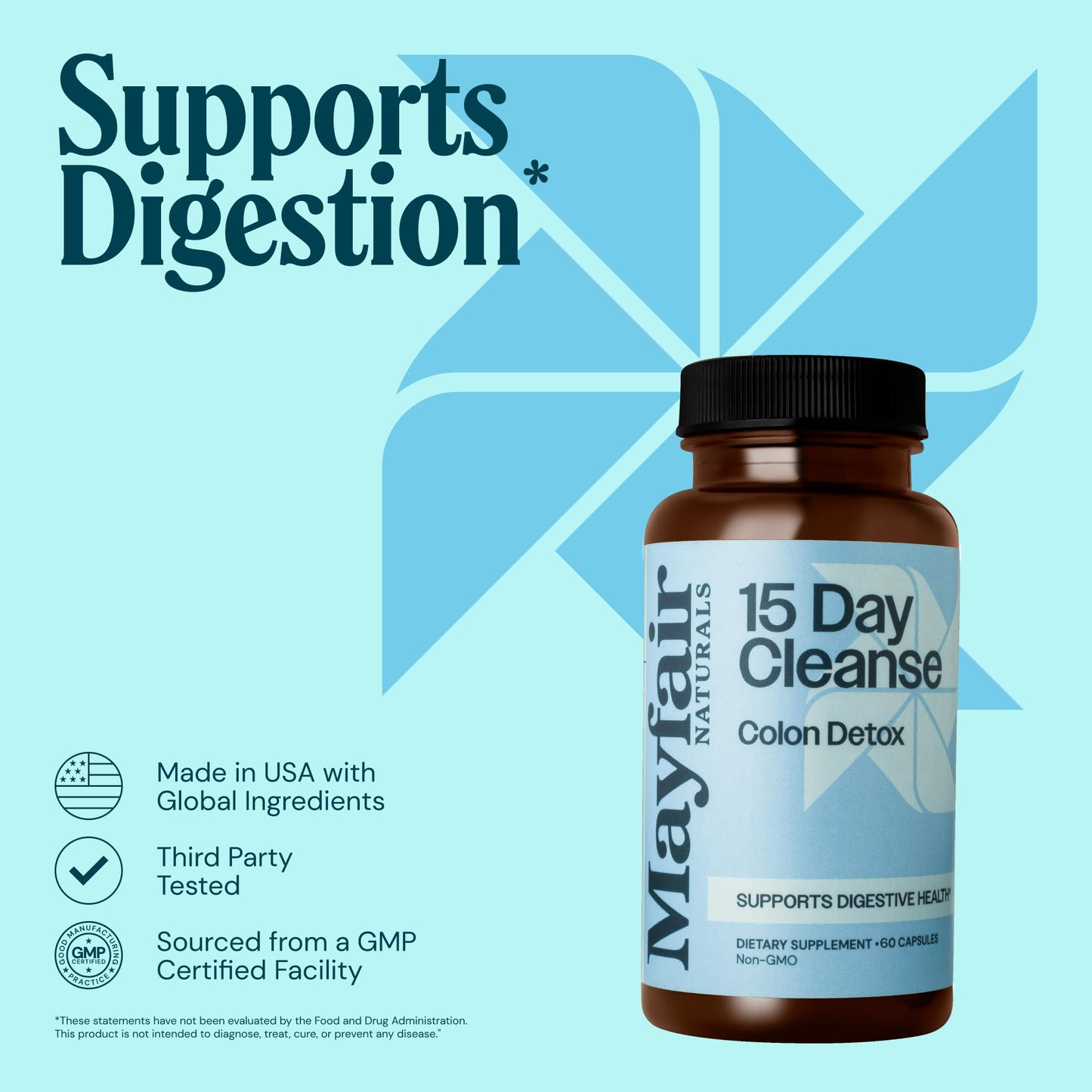 Mayfair Naturals Colon Detox 60 Capsules