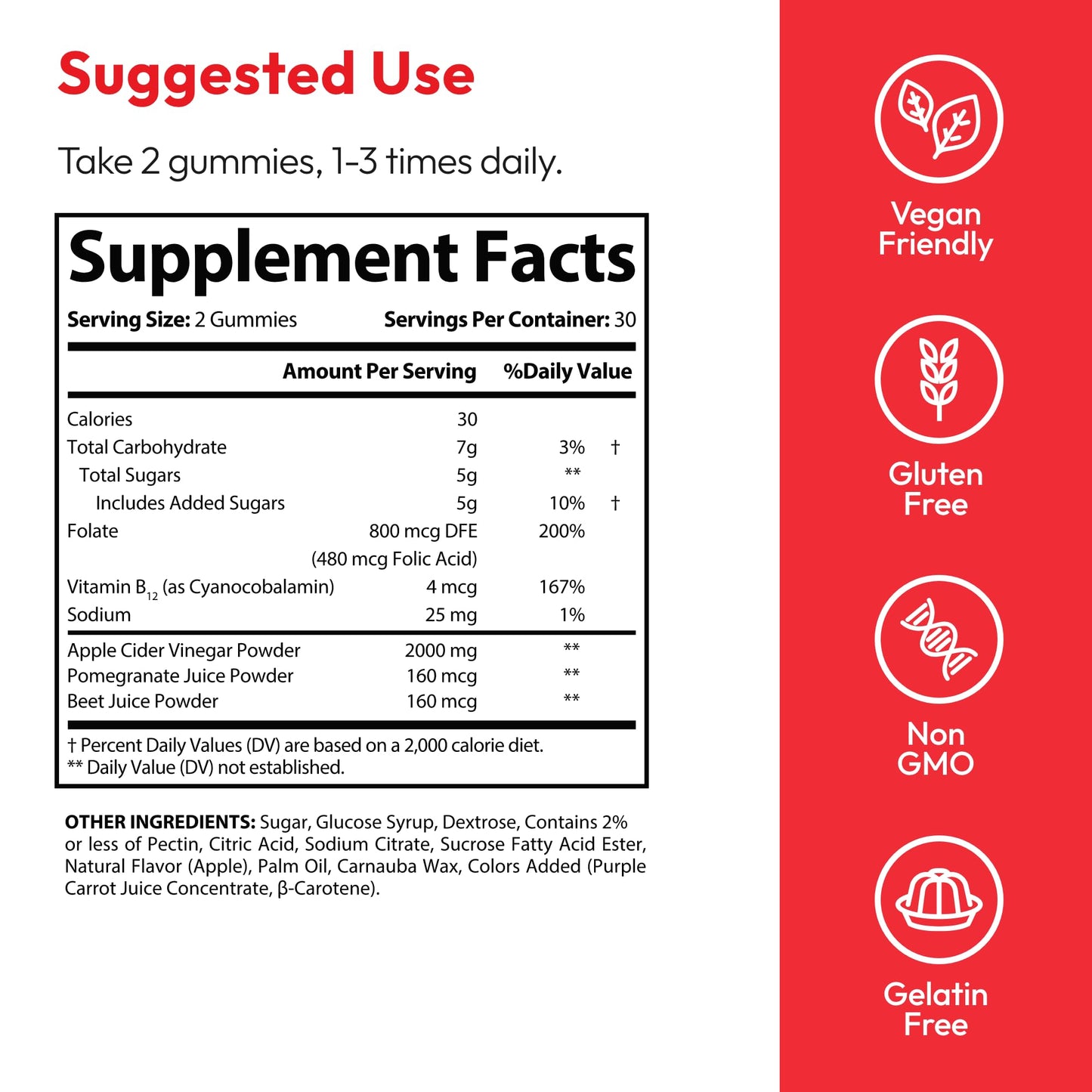 Justified Laboratories Keto Crave Keto ACV Gummies Extreme Gummy, 300 Count