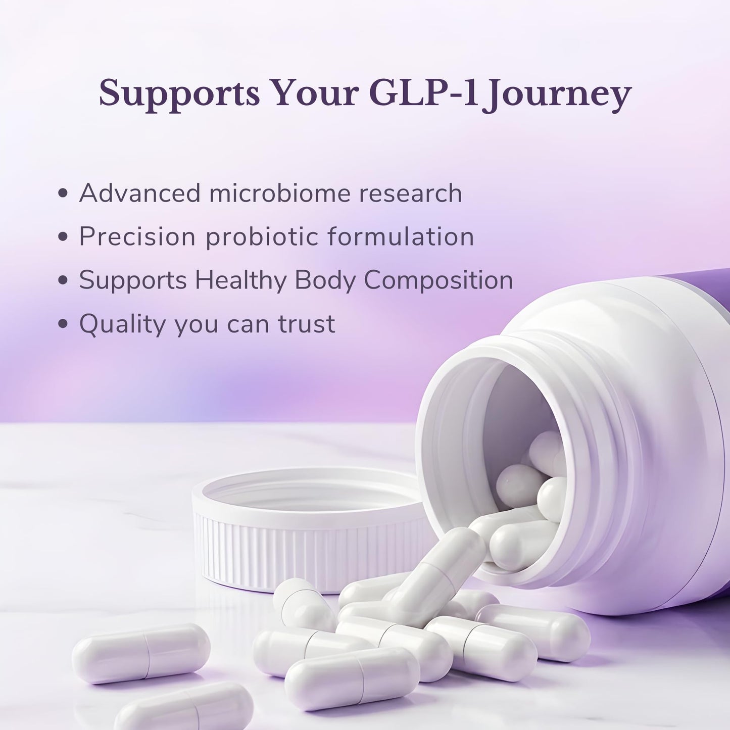 Infivida GLP-1 Supplement for Weight Loss & Appetite Suppressant Capsule 60 Count