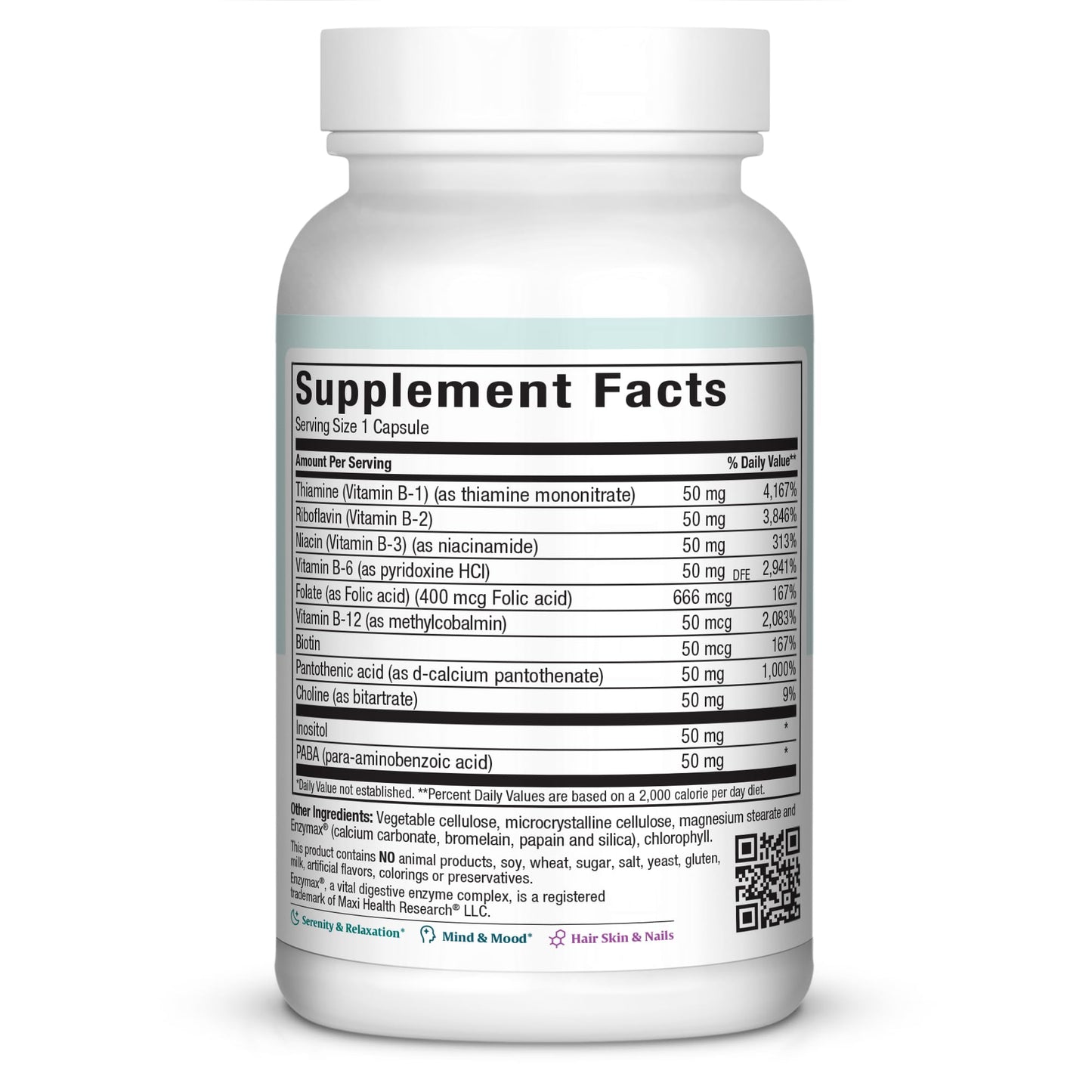 Maxi Health Vitamin B Complex Capsule 100 Capsules