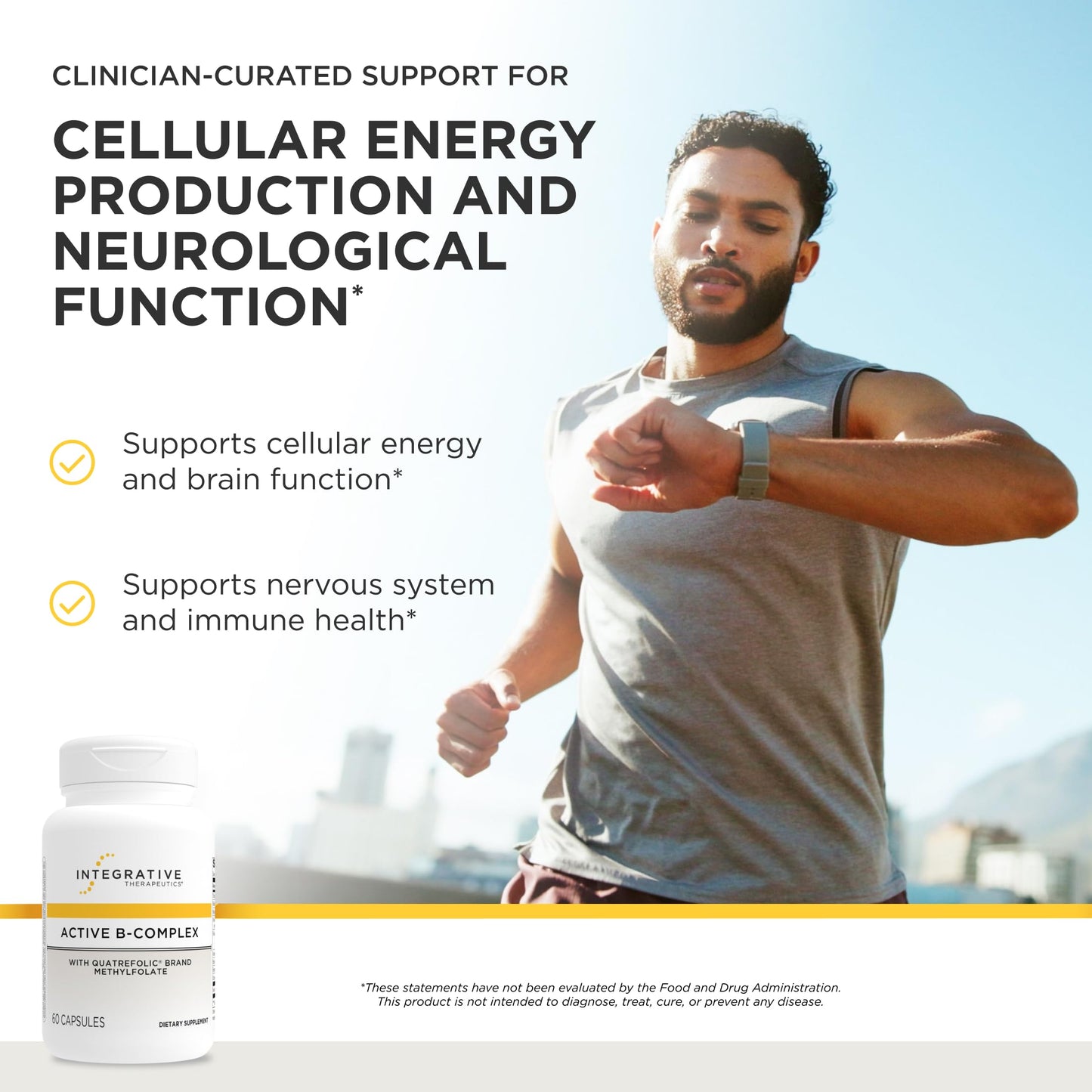 Integrative Therapeutics Active B-Complex Capsule 60 Count