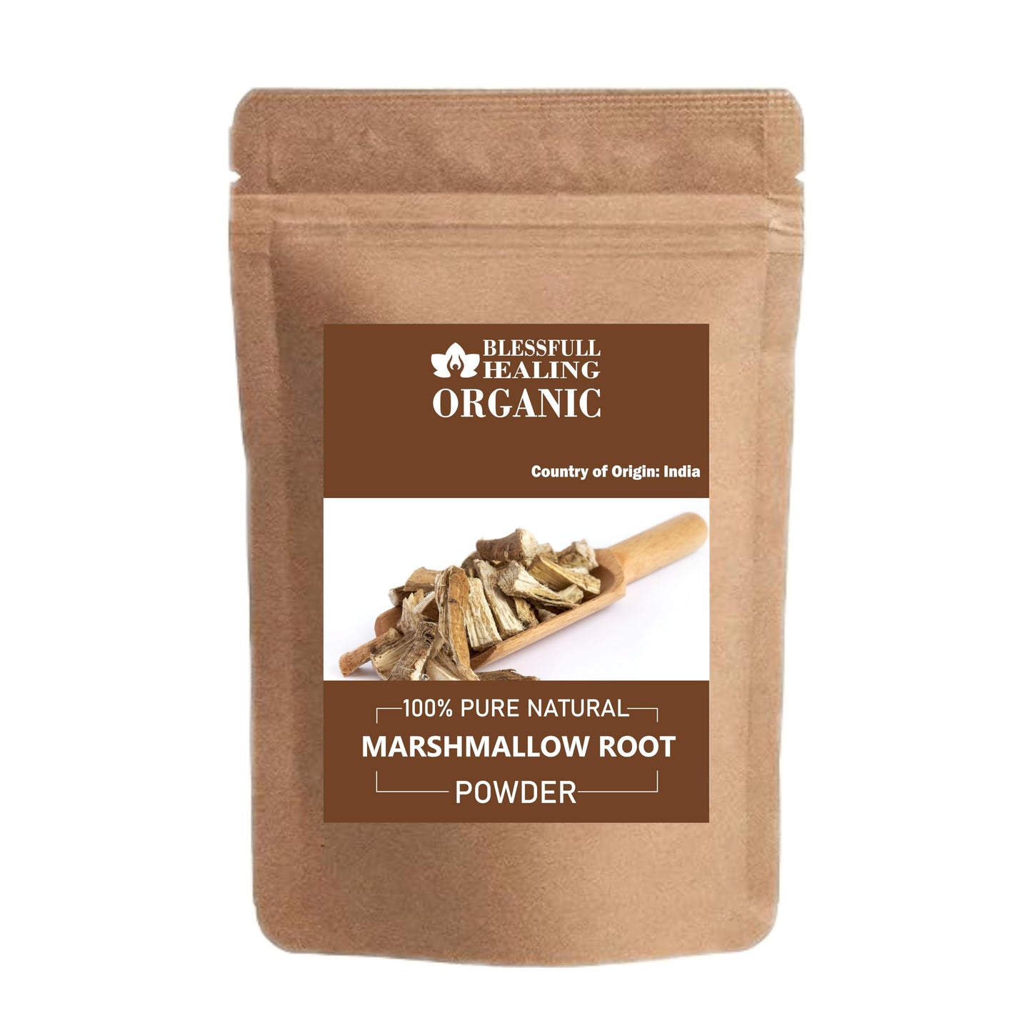 Blessfull Healing Organic Marshmallow Root Powder 300 Gram