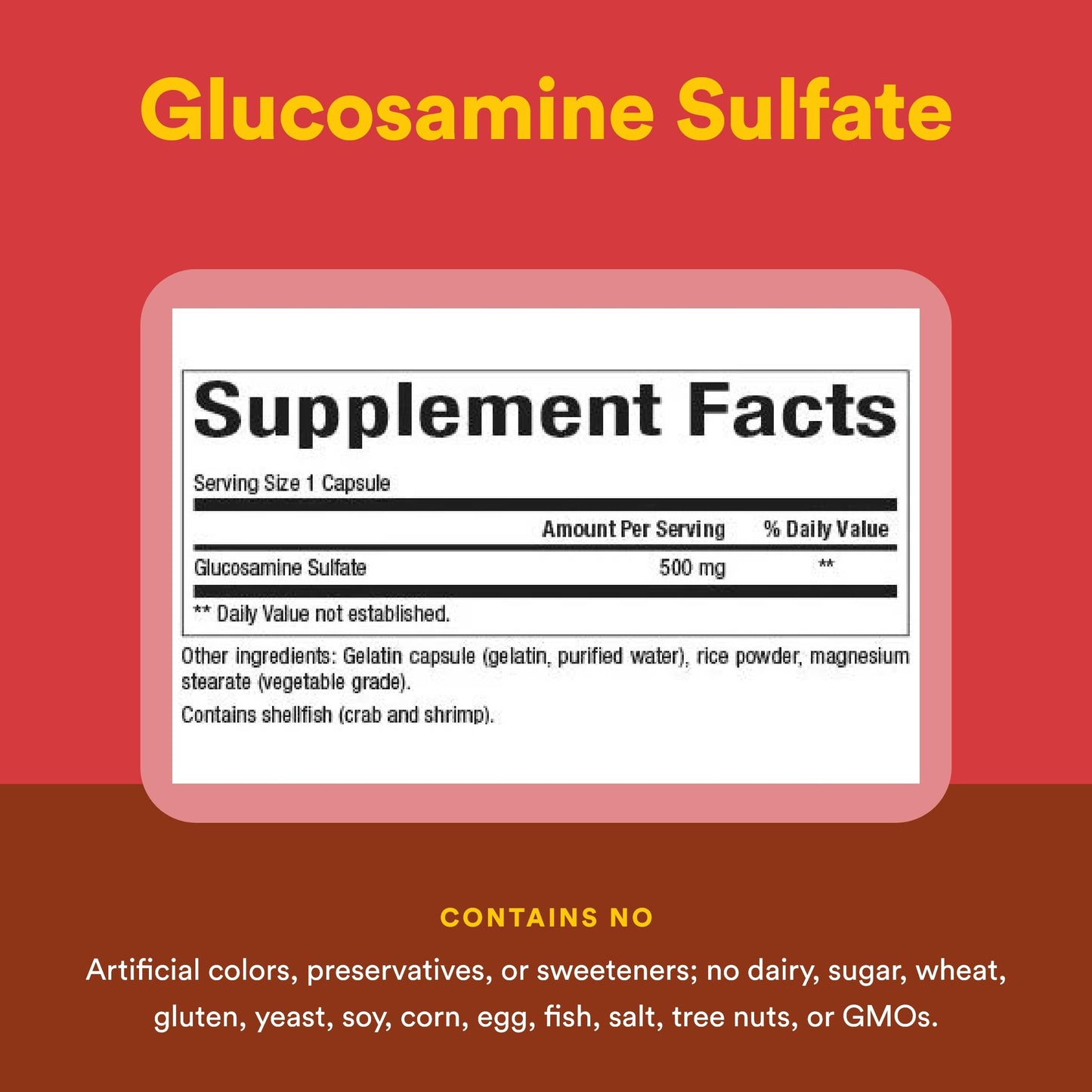 Natural Factors Glucosamine Sulfate Capsules 360 Capsules