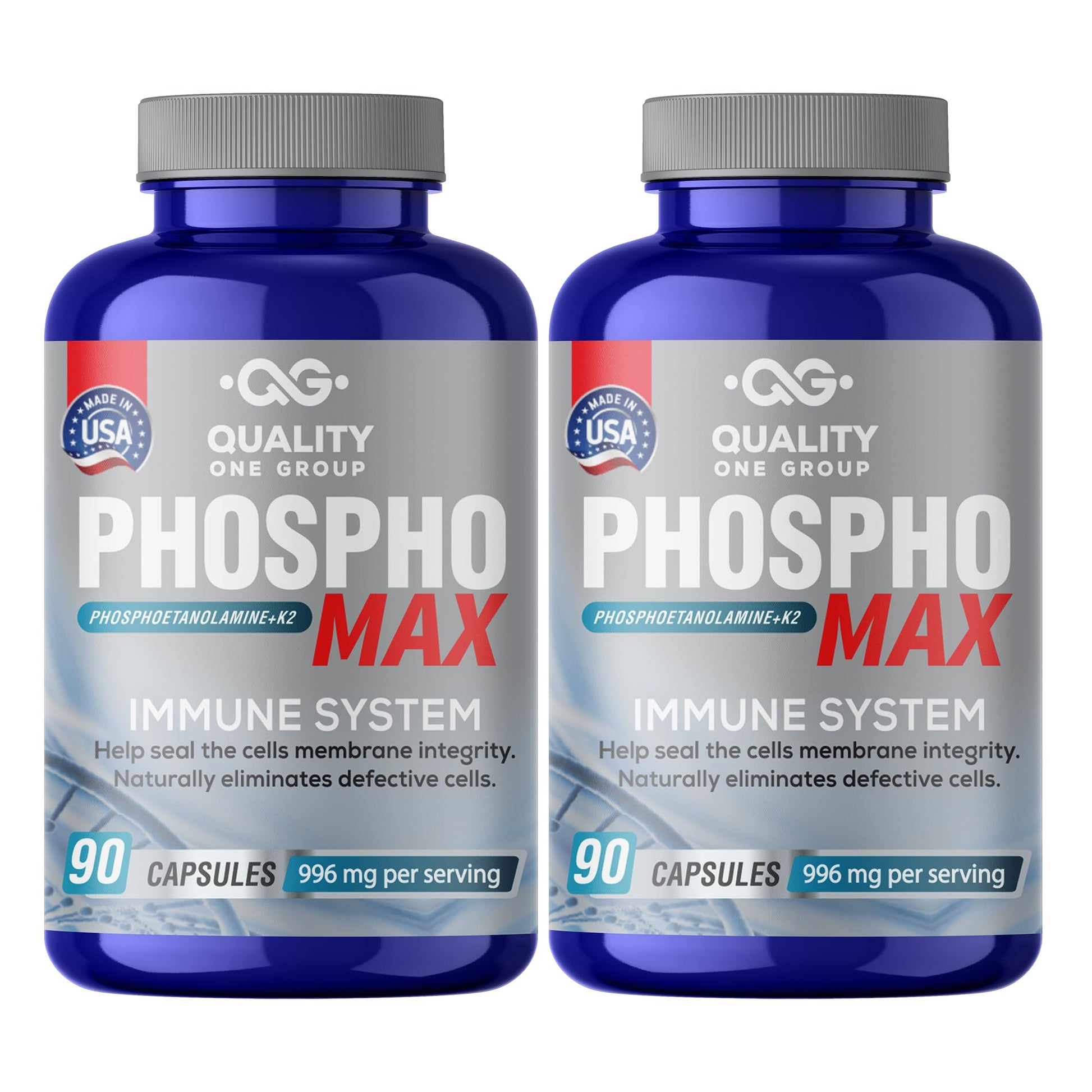 Phosphomax Fosfoetanolamina Unique Blend to Boost Immune System Capsule 1