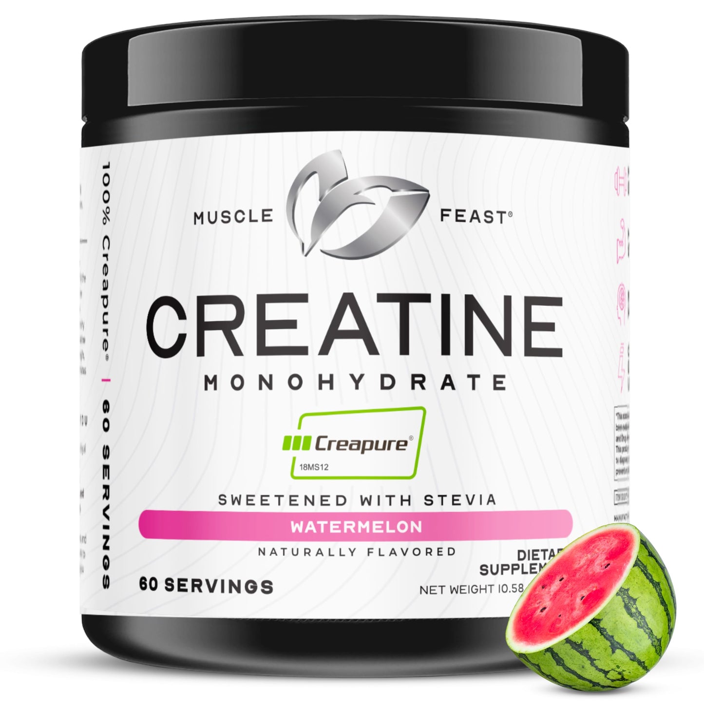 Muscle Feast Creapure Creatine Monohydrate Powder, 300 g