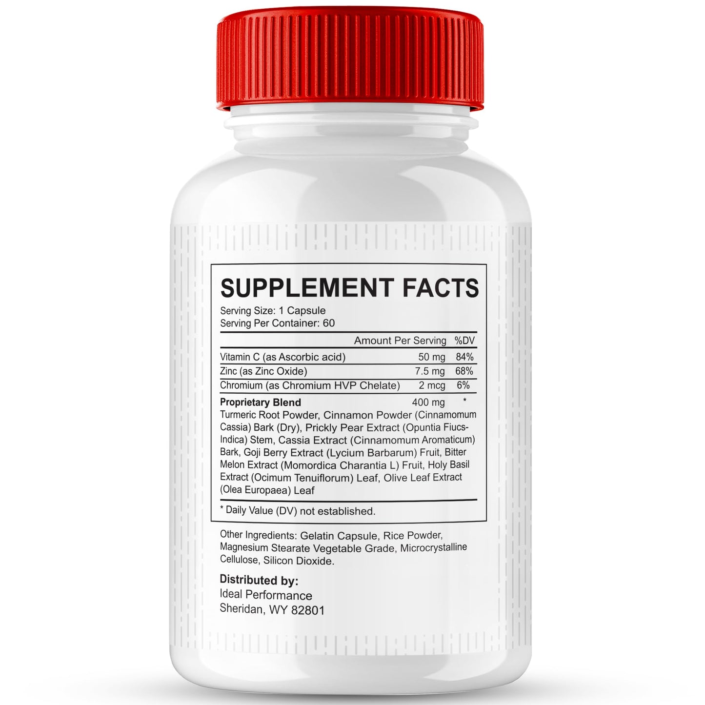 IDEAL PERFORMANCE GlucoFortis Capsules, 60 Count