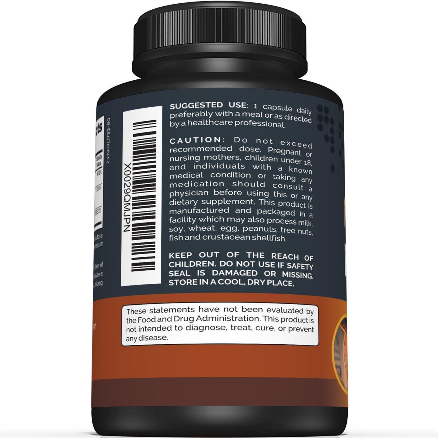 Sunergetic Methyl Folate Supplement with Methylated B12 and B6, Magnafolate Metabolically Active Folate, 400 mcg per Capsule, 60 Capsules