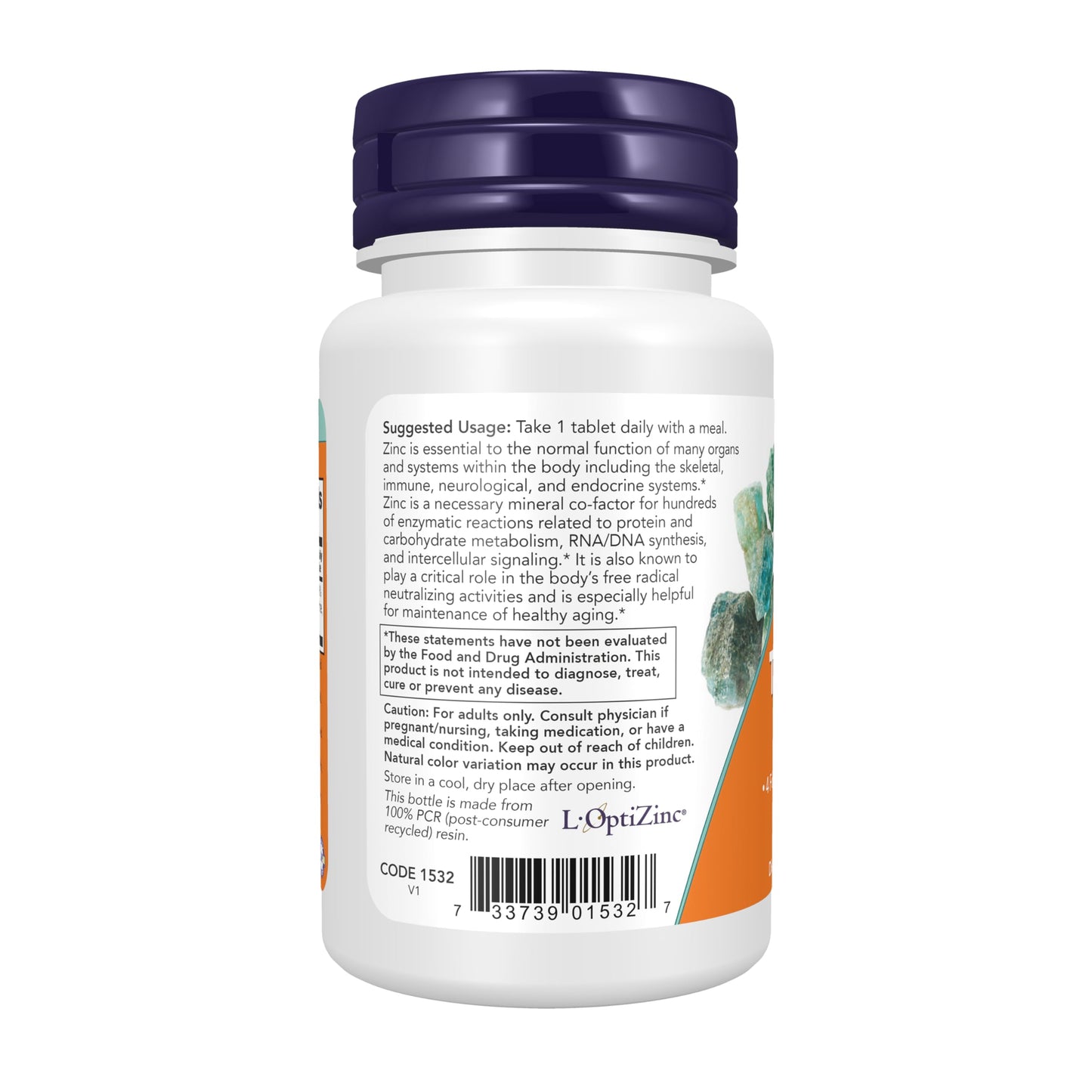 NOW Foods Zinc Transporter 90 Tablets