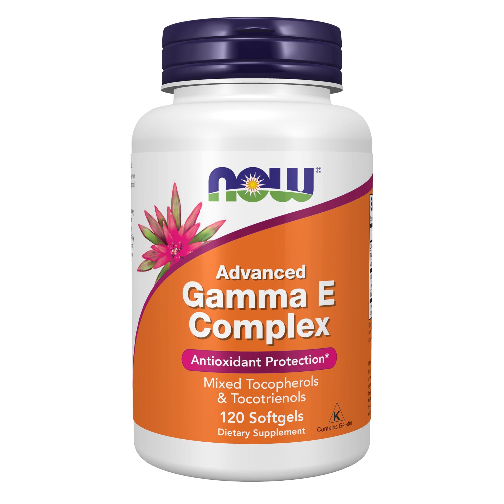 NOW Foods Gamma E Complex Softgels, 120 Count