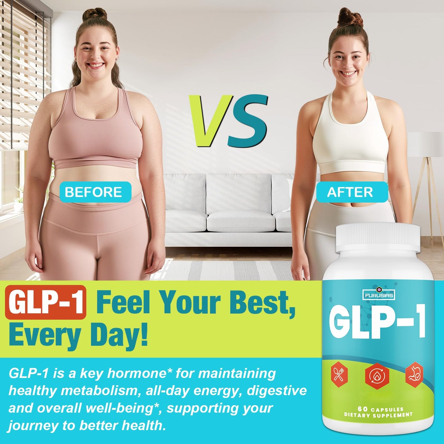 Furusias GLP-1 Supplement 60 Capsules