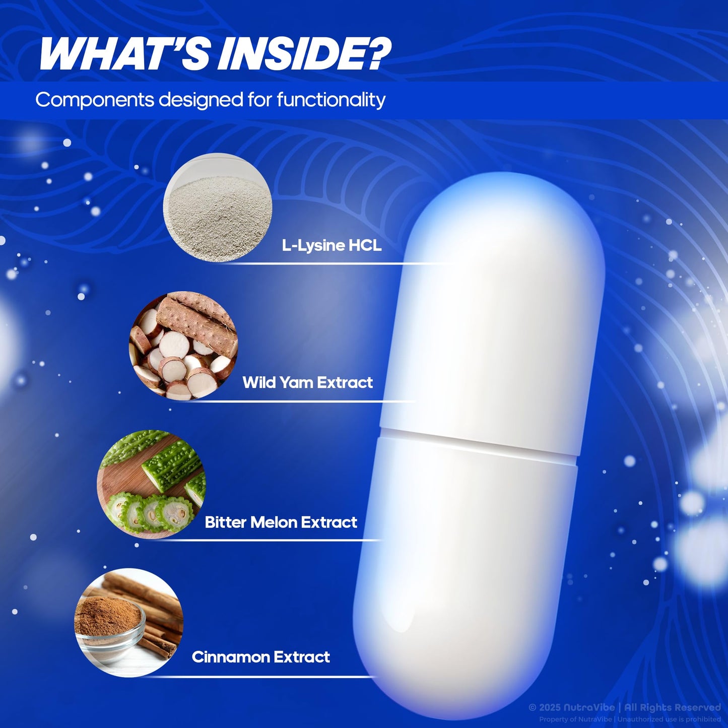 NutraVibe Nerve Regain Capsules 300 Capsules