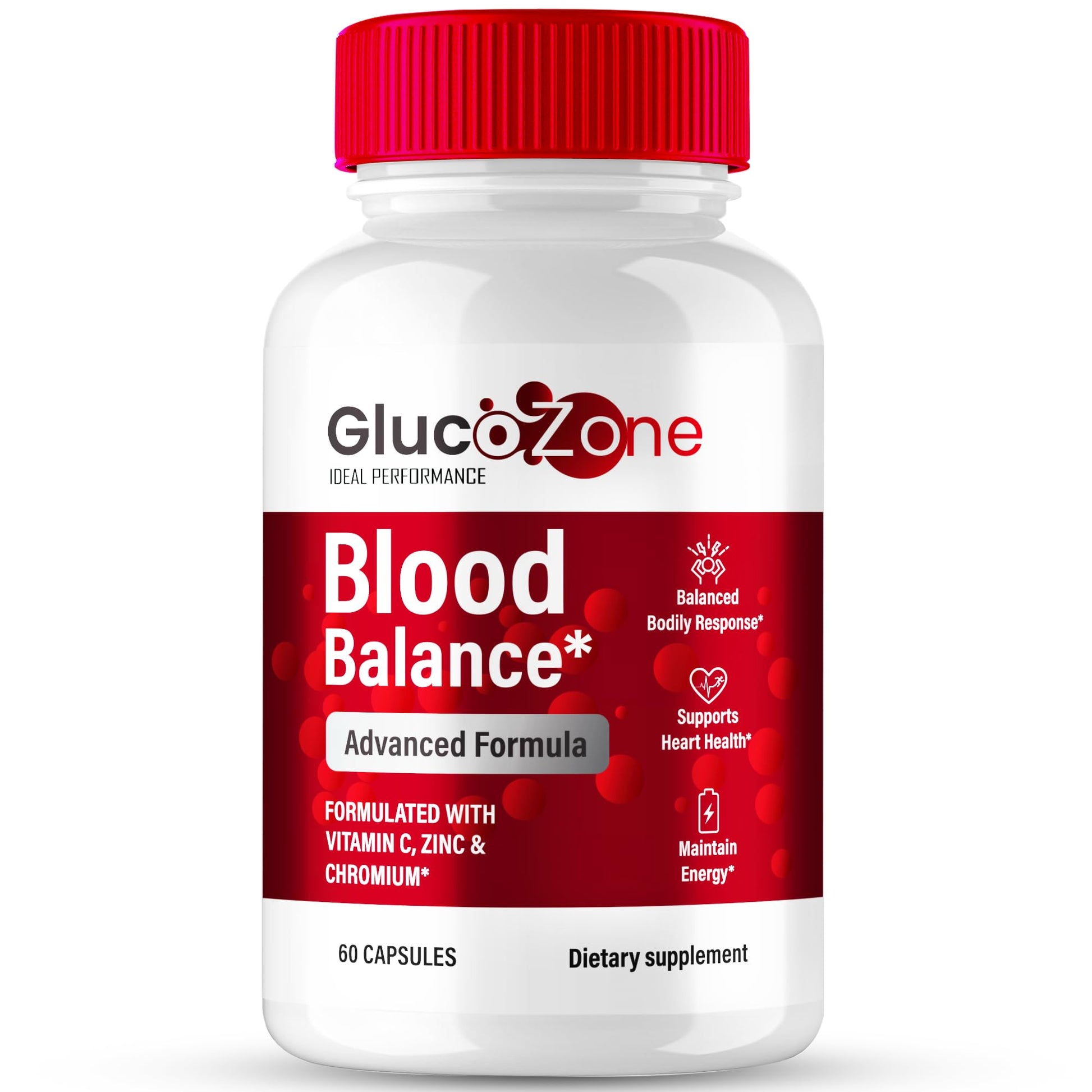 IDEAL PERFORMANCE Glucozone Capsules, 60 Count
