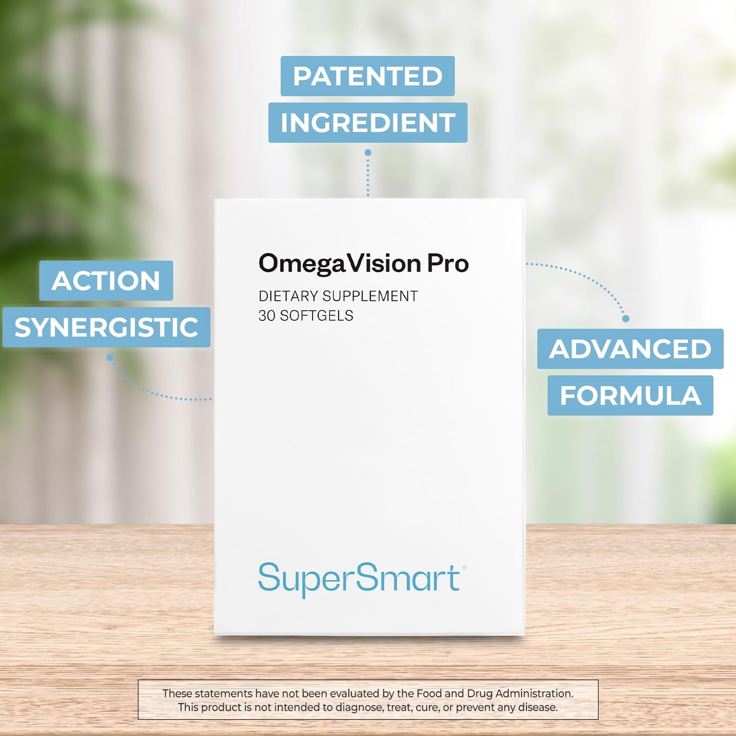 Supersmart OmegaVision Pro Softgels 30 Count