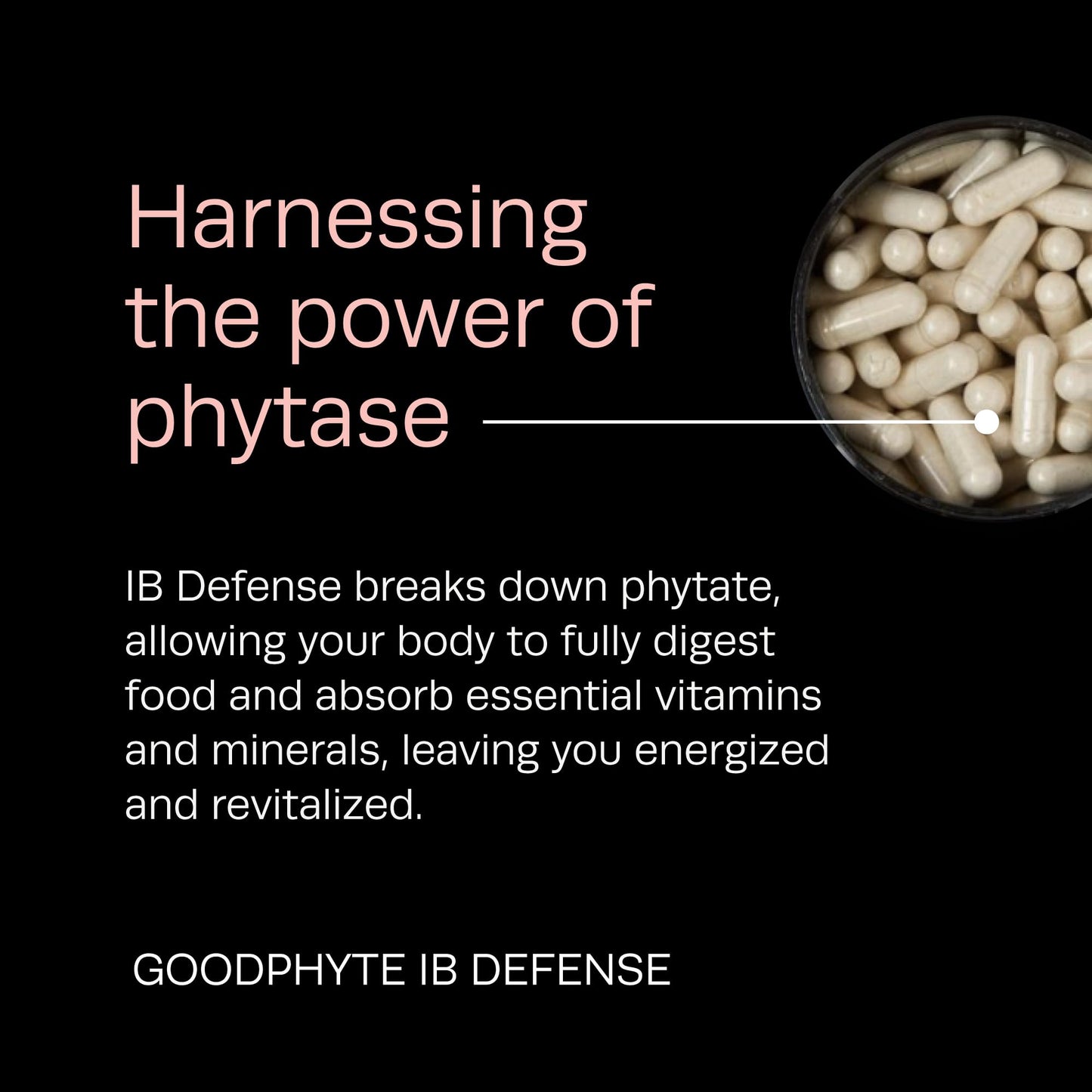 Goodphyte IB Defense Dietary Supplement Capsules, 60 Count