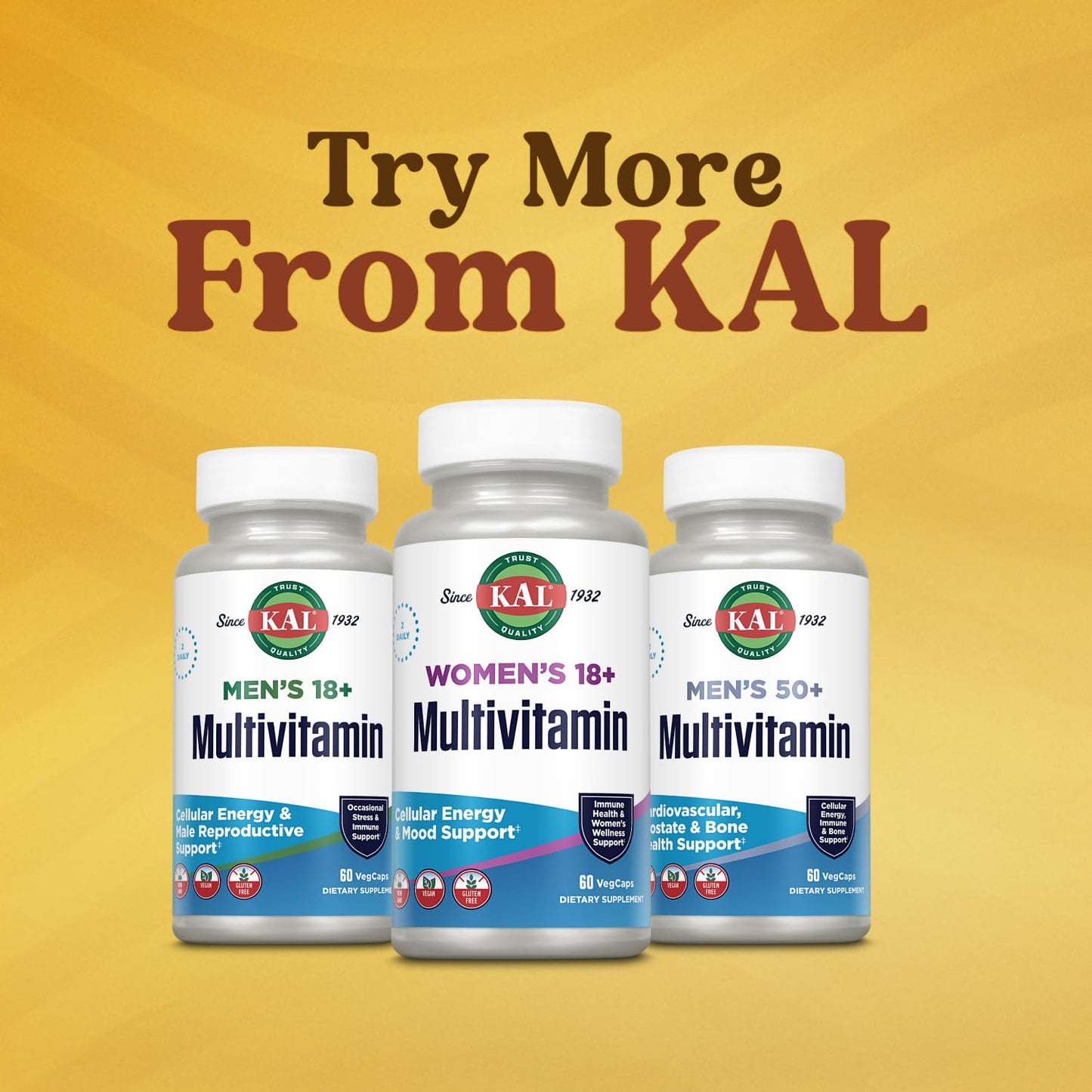 KAL Women’s 18 Plus Multivitamin Capsule 60 Count