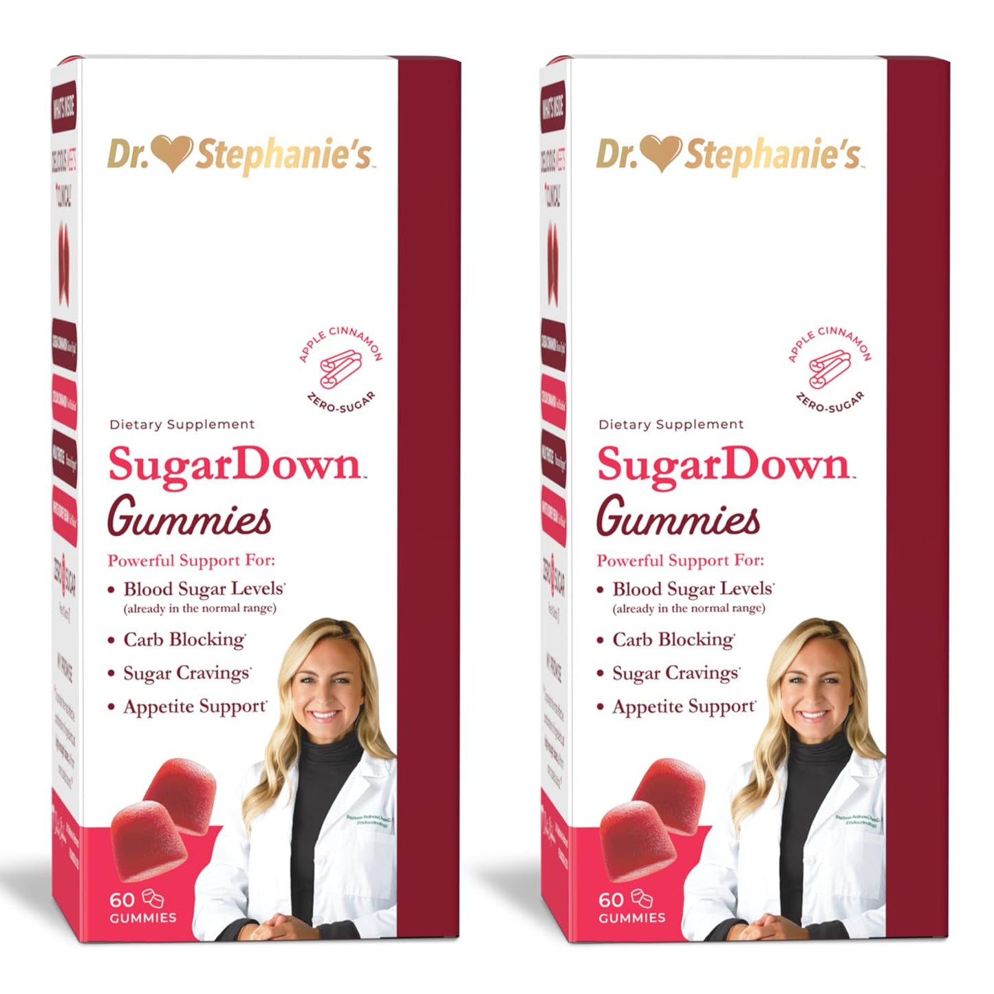 Pharmaganics SugarDown Cinnamon Gummies 1