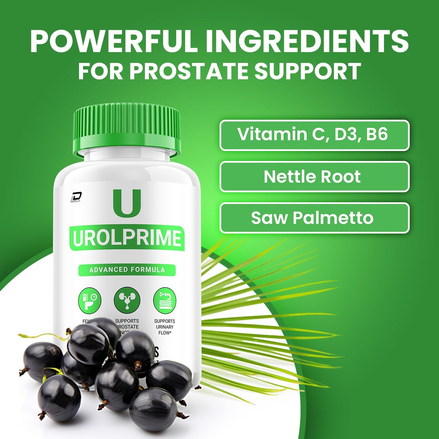 Indelo Urol Prime Capsule 180 Capsules