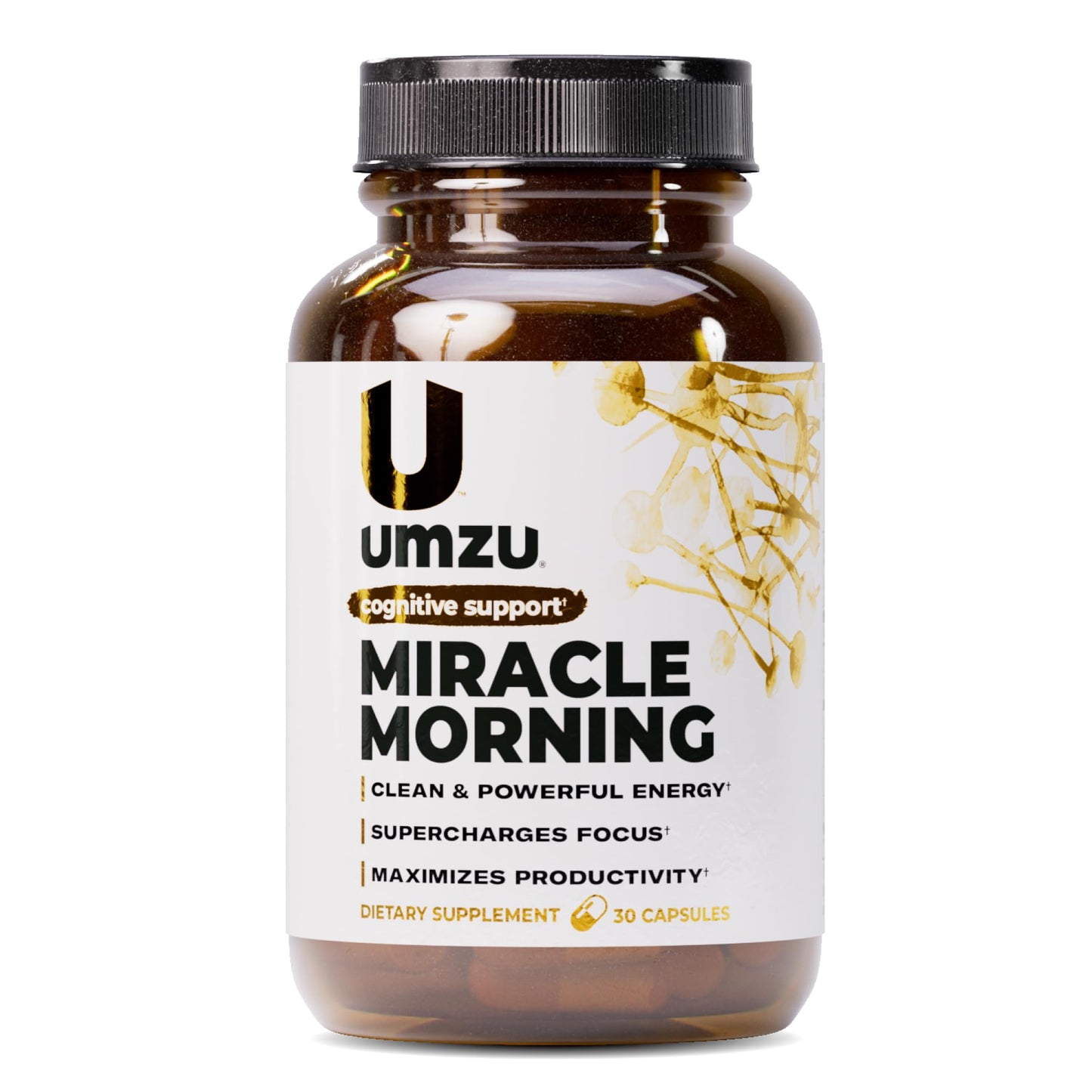 UMZU Miracle Morning Energy Support Supplement Capsules 30