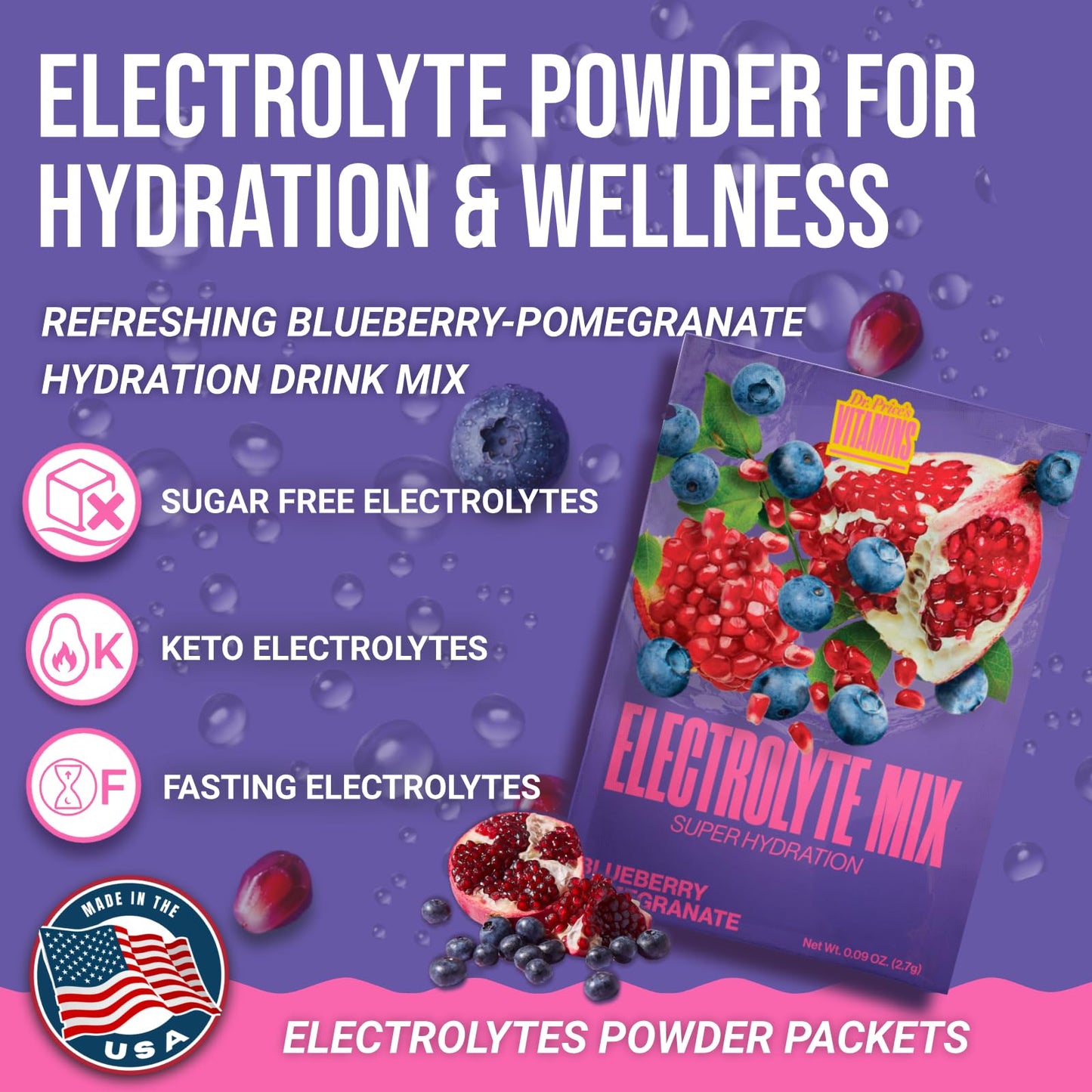 Dr. Price's Vitamins Electrolytes Powder 30 Servings