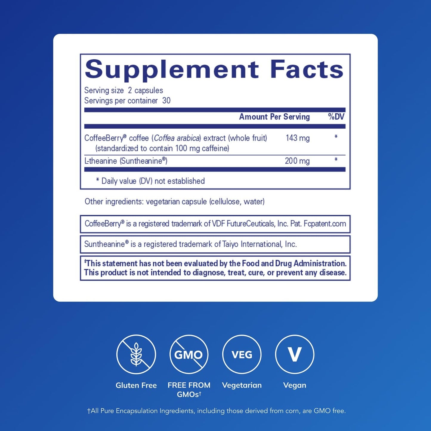 Pure Encapsulations CaffPhenol 60 Capsules