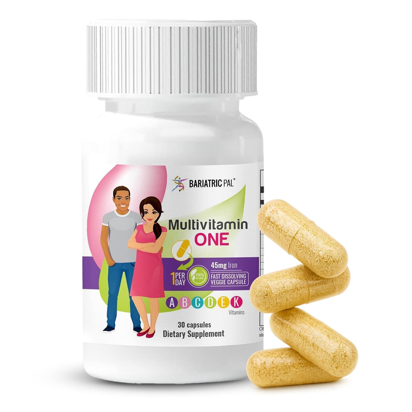 BariatricPal Multivitamin Capsule, 30 Count