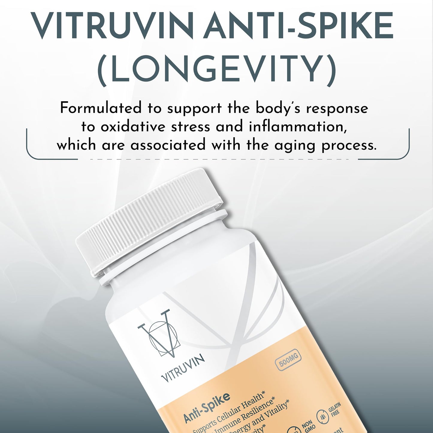 VITRUVIN Anti-Spike Nutritional Supplement Capsule 3 Bottles