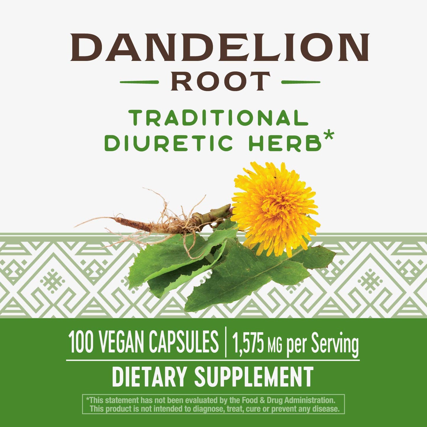 Nature's Way Dandelion Root 200 Capsules