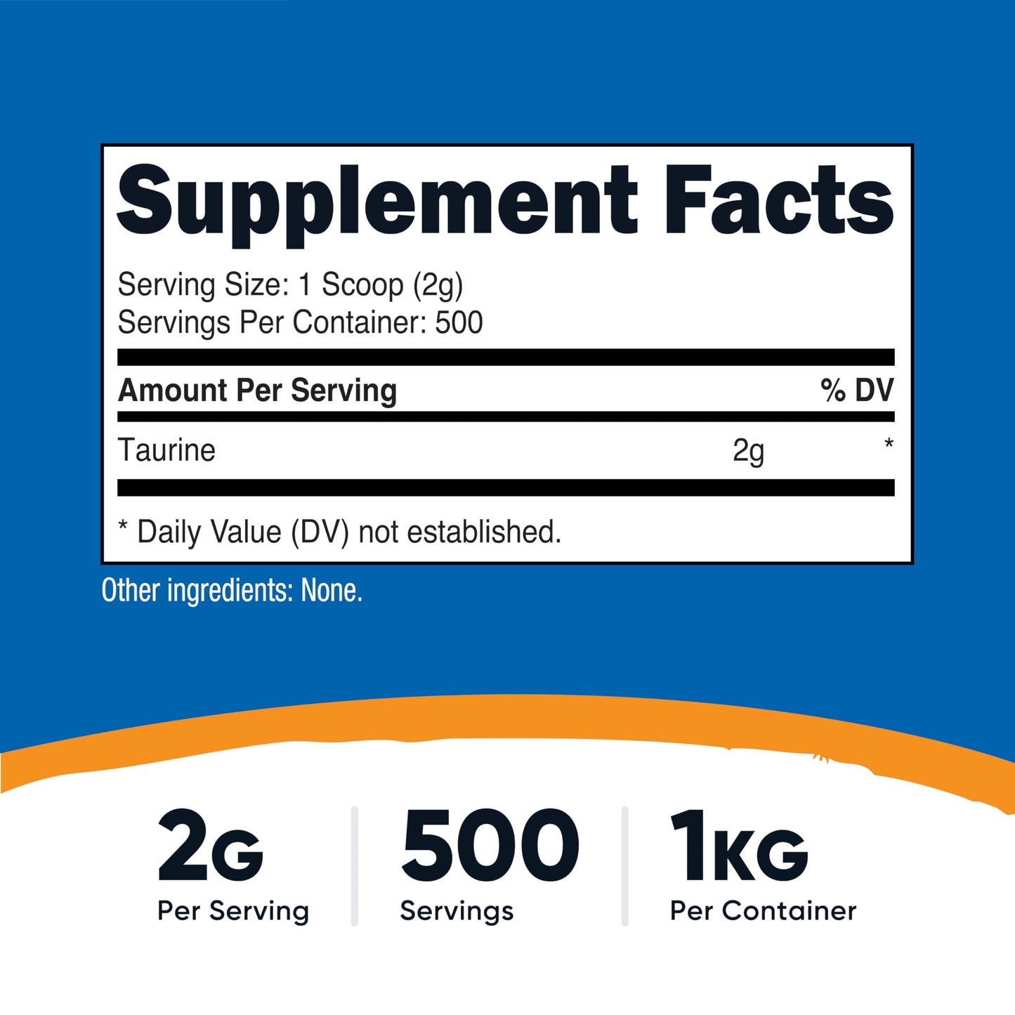Nutricost Taurine Powder 35.7