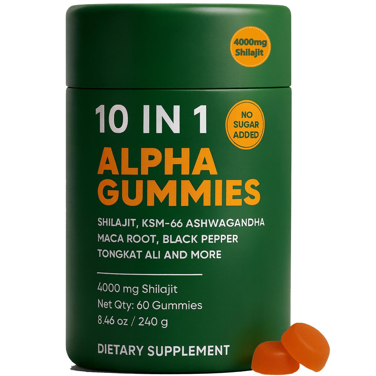 Hanachi Shilajit Gummies 60 Count