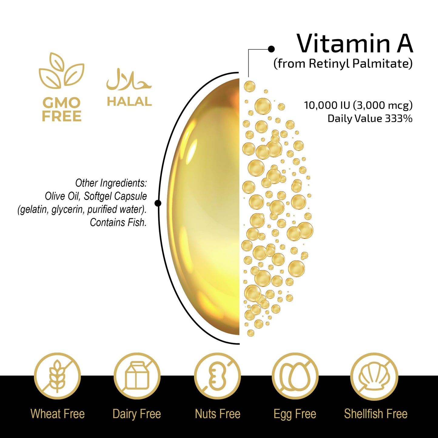 Fuelup Vitamin A Softgels 250