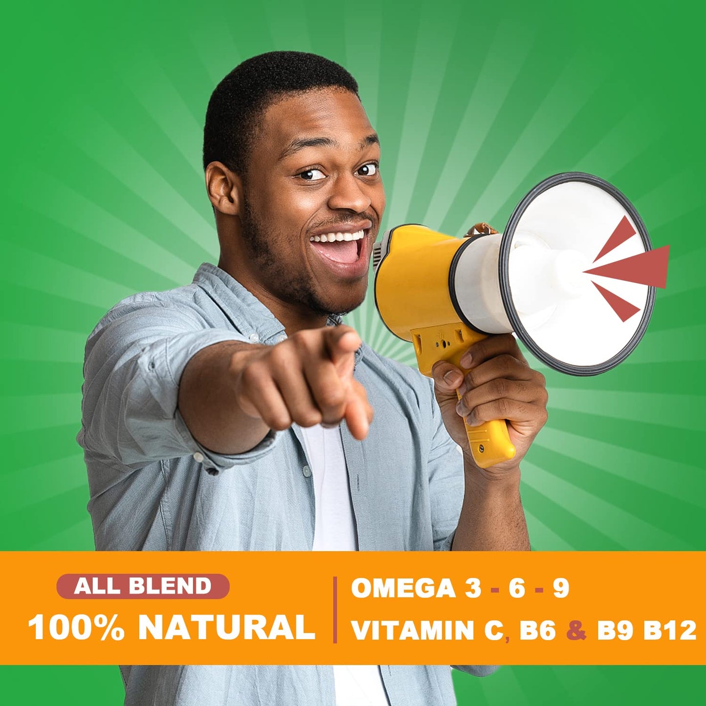 STANCES ORCHARD Omega-3-6-9 Combination Nutritional Supplements Gummy 60 Count