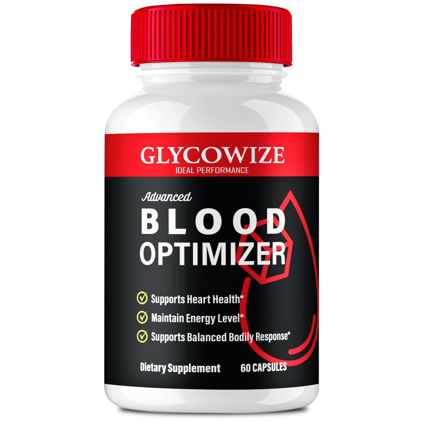 Ideal Performance Glycowize Blood Optimizer Capsules, 60 Capsules