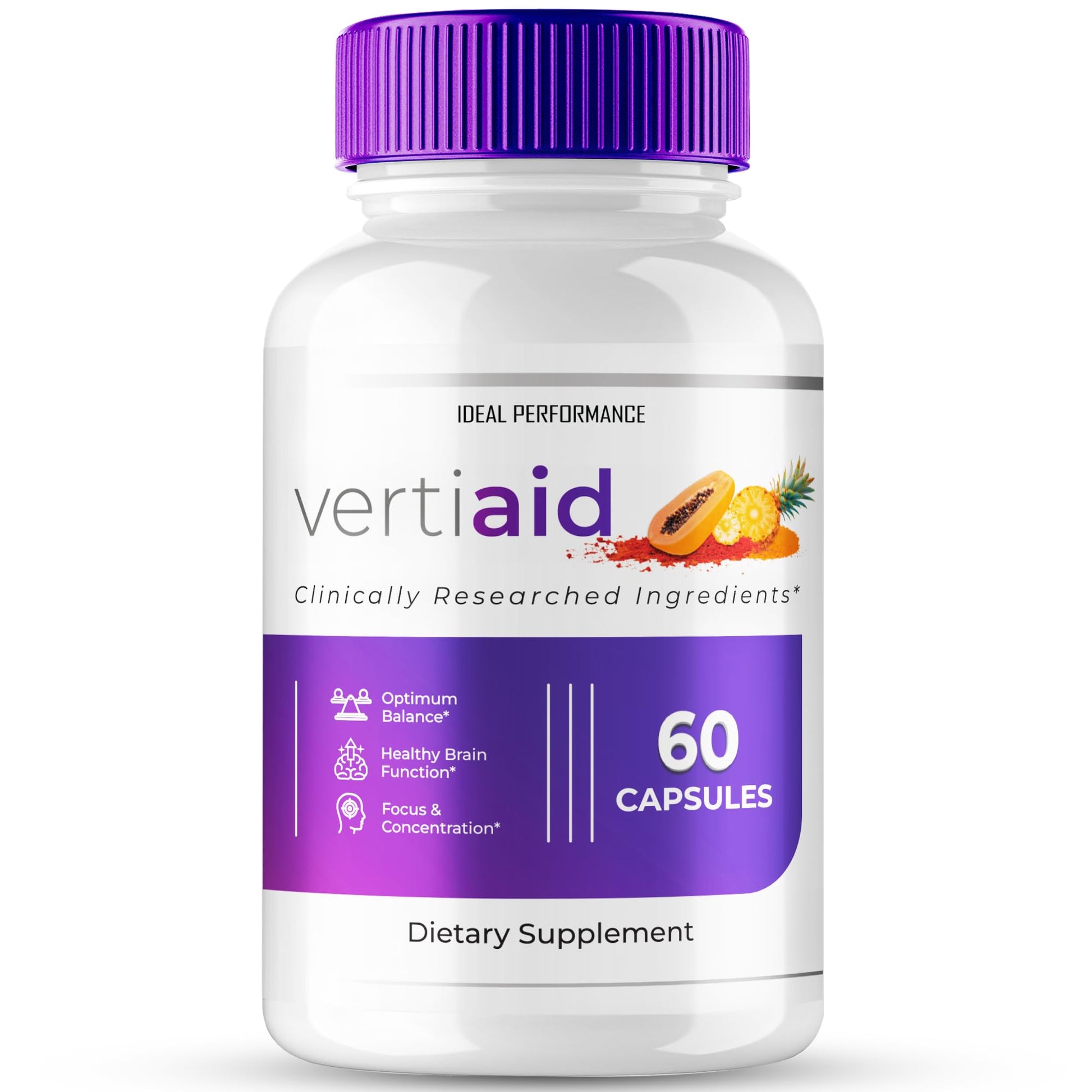 IDEAL PERFORMANCE VertiAid Capsules, 60 Capsules