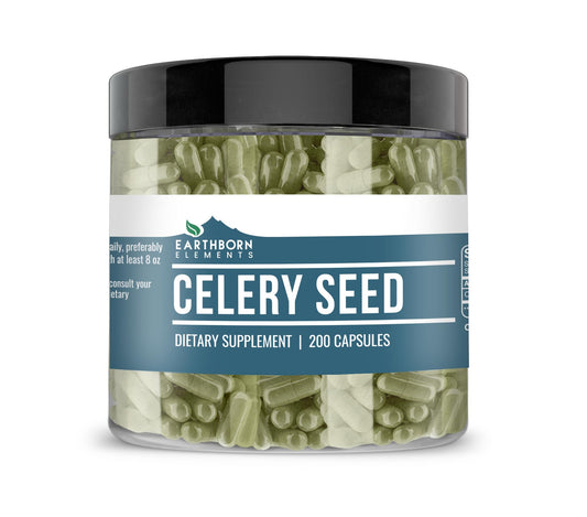 Earthborn Elements Celery Seed 200 Capsules