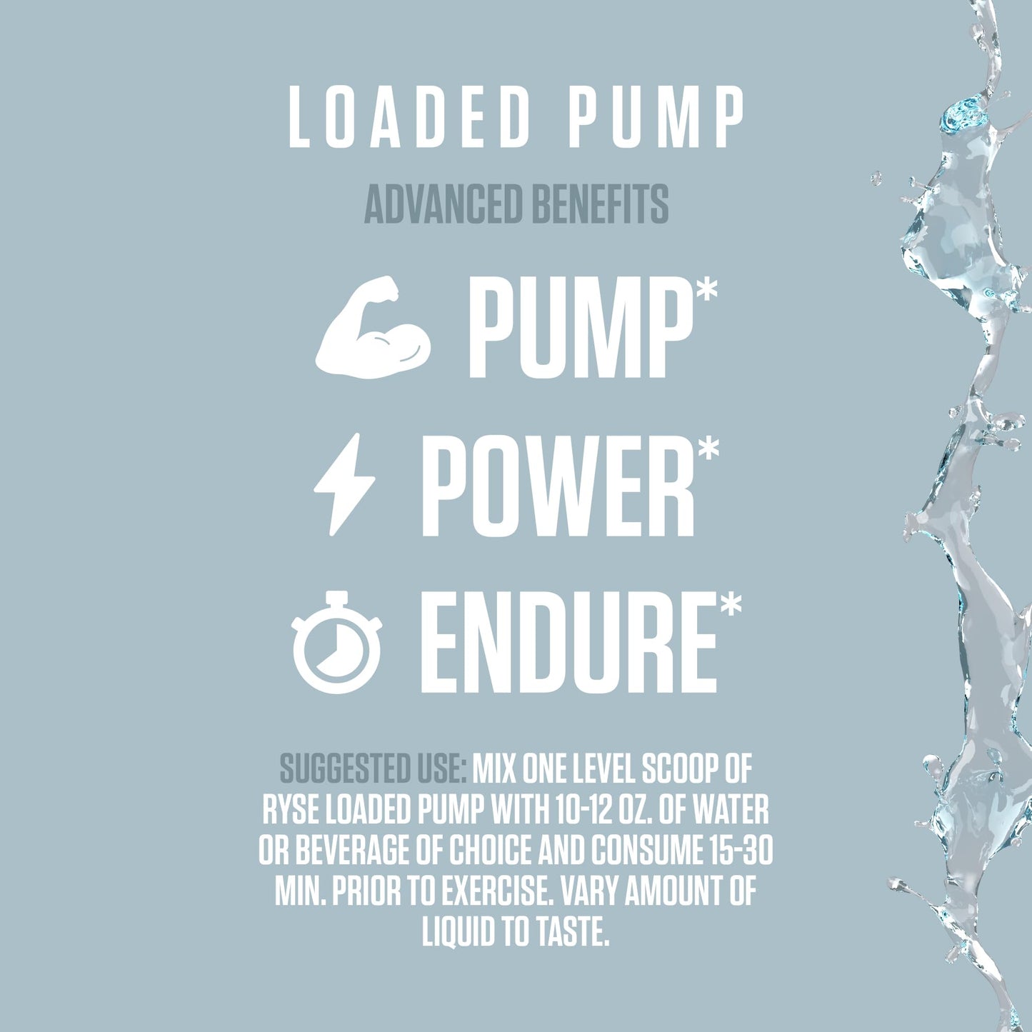 RYSE Up Supplements Loaded Pump Pre Workout Powder 11.3 Ounce Pack of 1