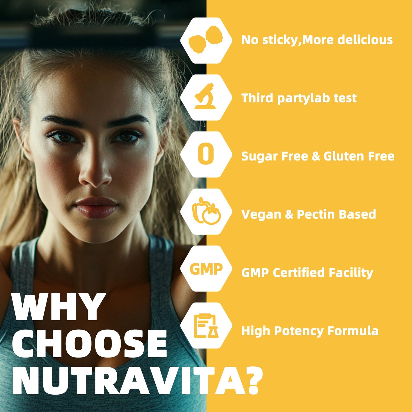 Nutravita EAA Gummies 120 Gummies