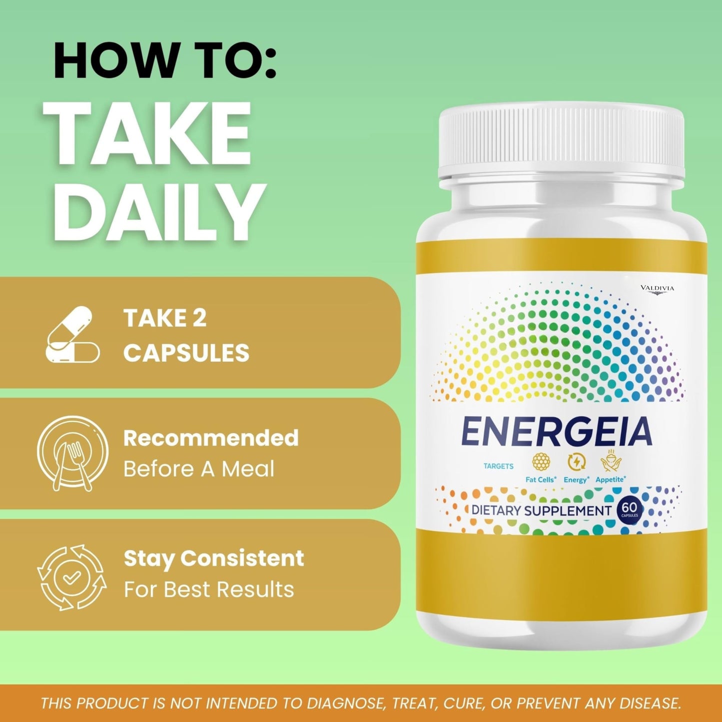 Valdivia Energeia Capsules 120 Capsules